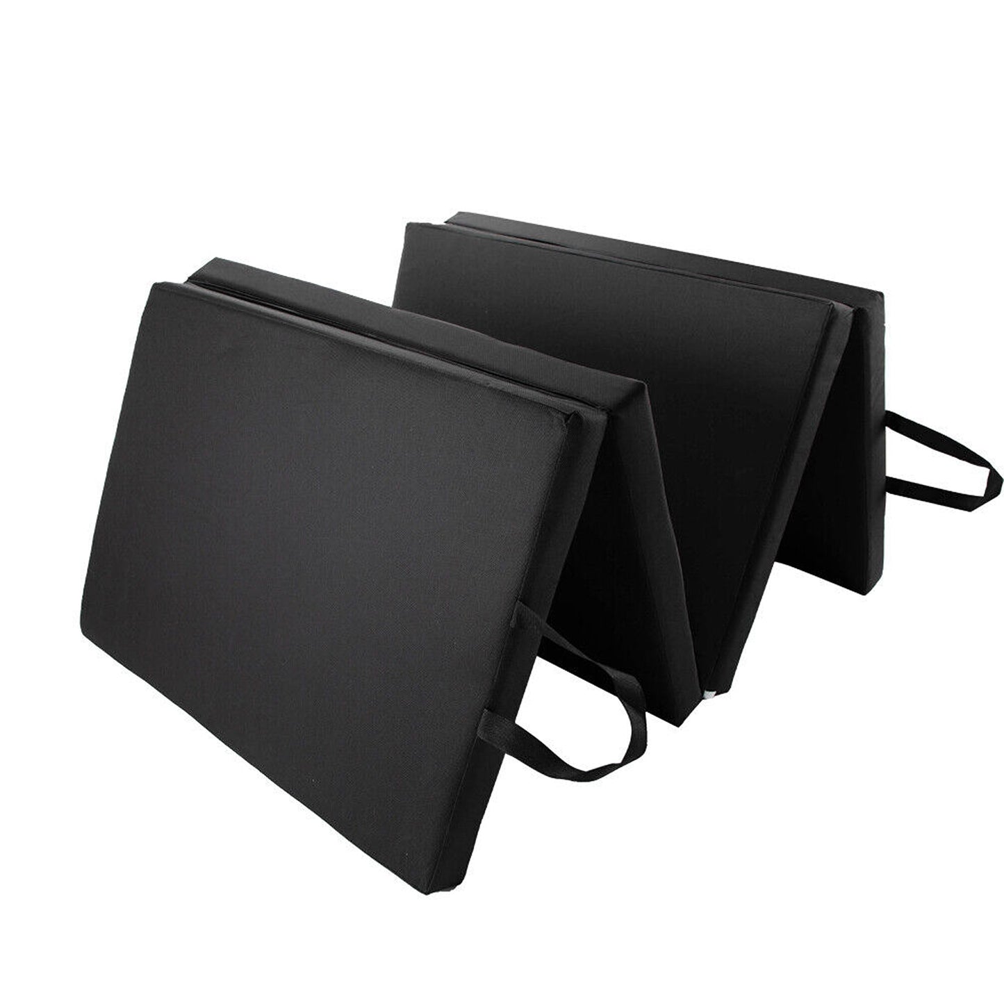 Foldable Gym Mat 180cm 4-Fold Exercise Flooring for Yoga and Dance Pilates