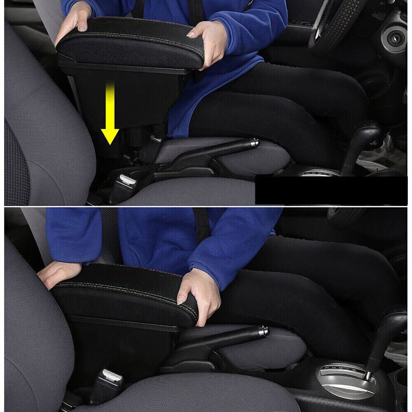 Center Console Armrest Box with USB Charging for MG ZS 2017-2022
