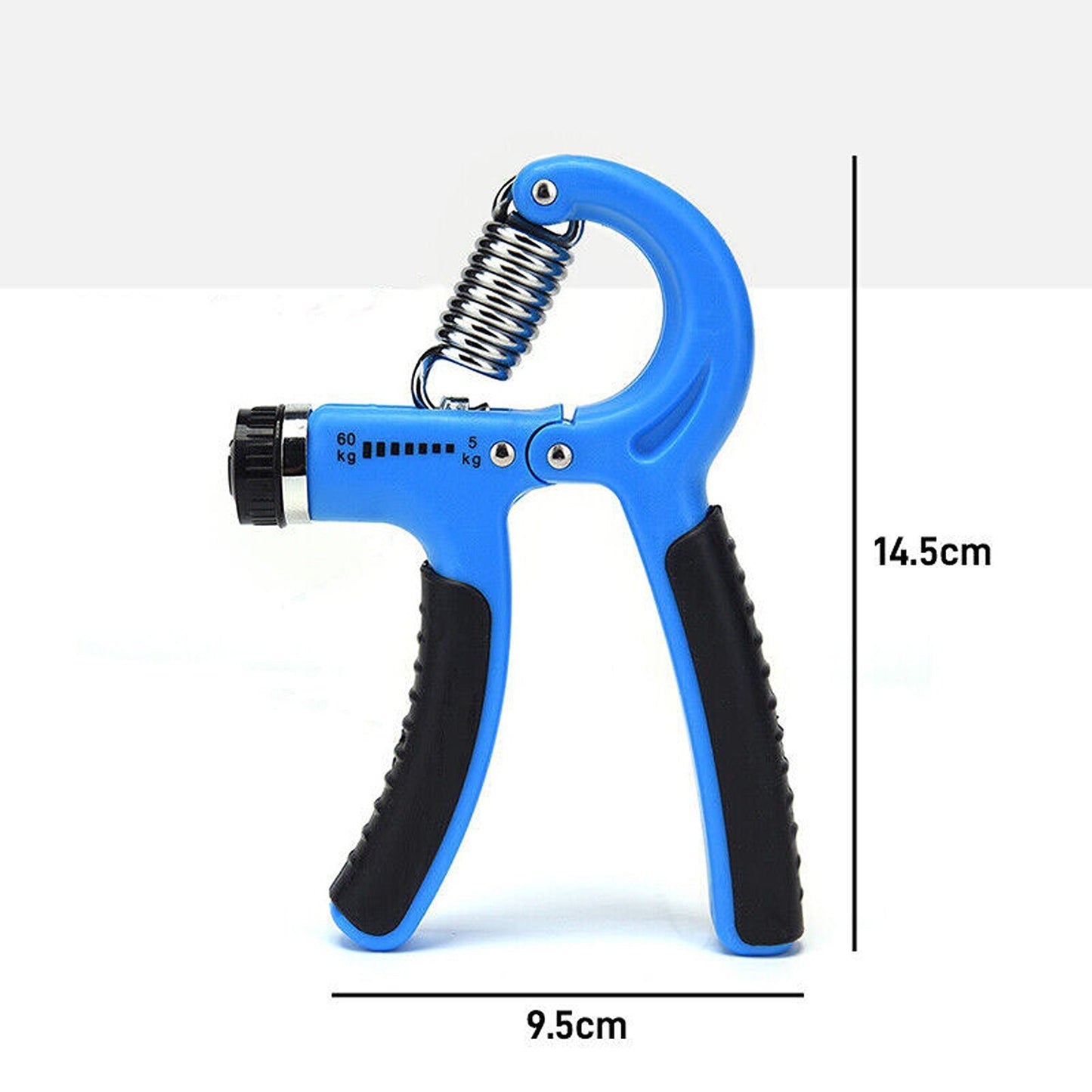 Forearm Exerciser Adjustable Power Hand Grip 5-60Kg Strengthener