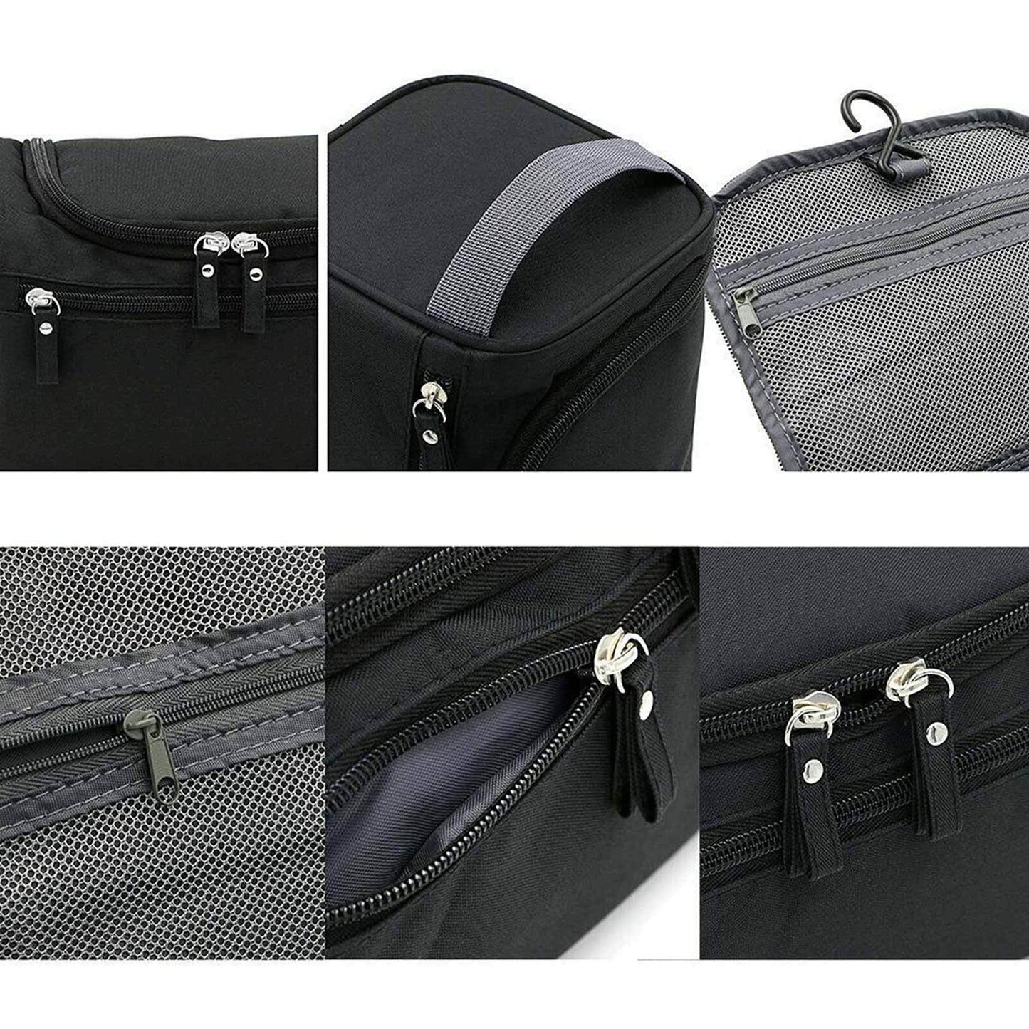 Men Waterproof Toiletry Bag Hanging Cosmetic Makeup Organizer