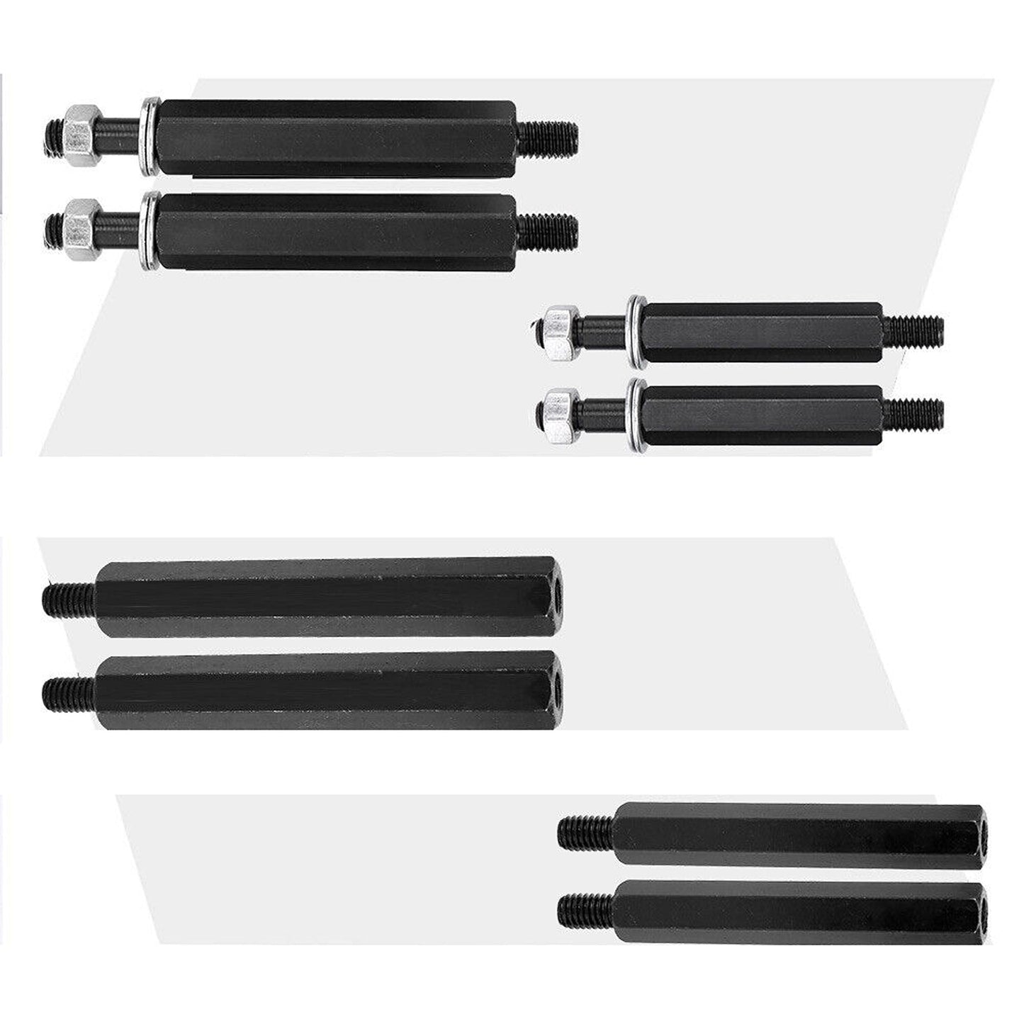 12pcs Bearing Puller Separator Set with Extension Bars for Automotive Repair