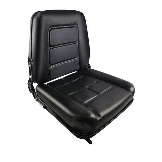 Adjustable Forklift and Tractor Seat with Universal Suspension Backrest