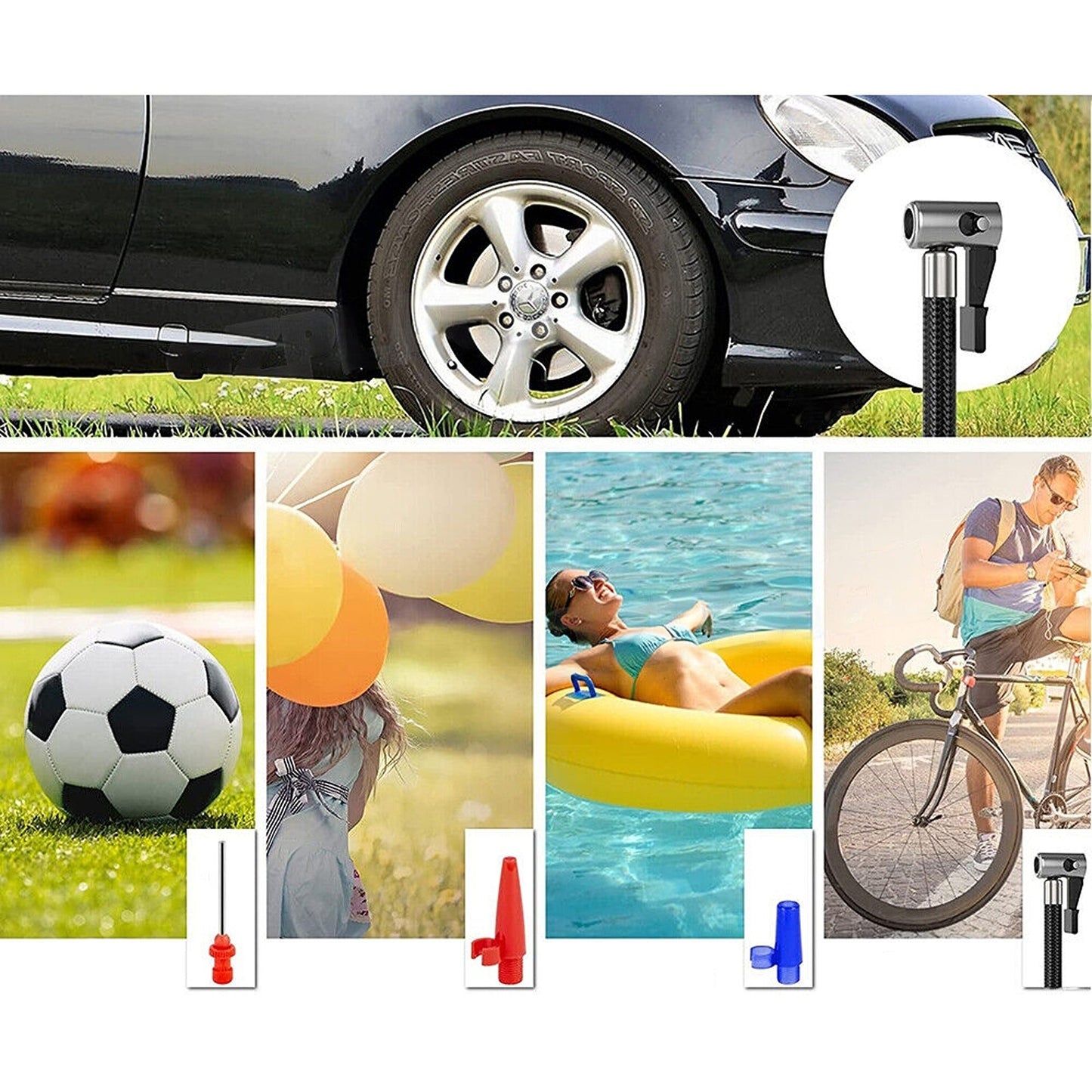 Handheld Digital Air Compressor Automatic Cordless Car Tyre Inflator