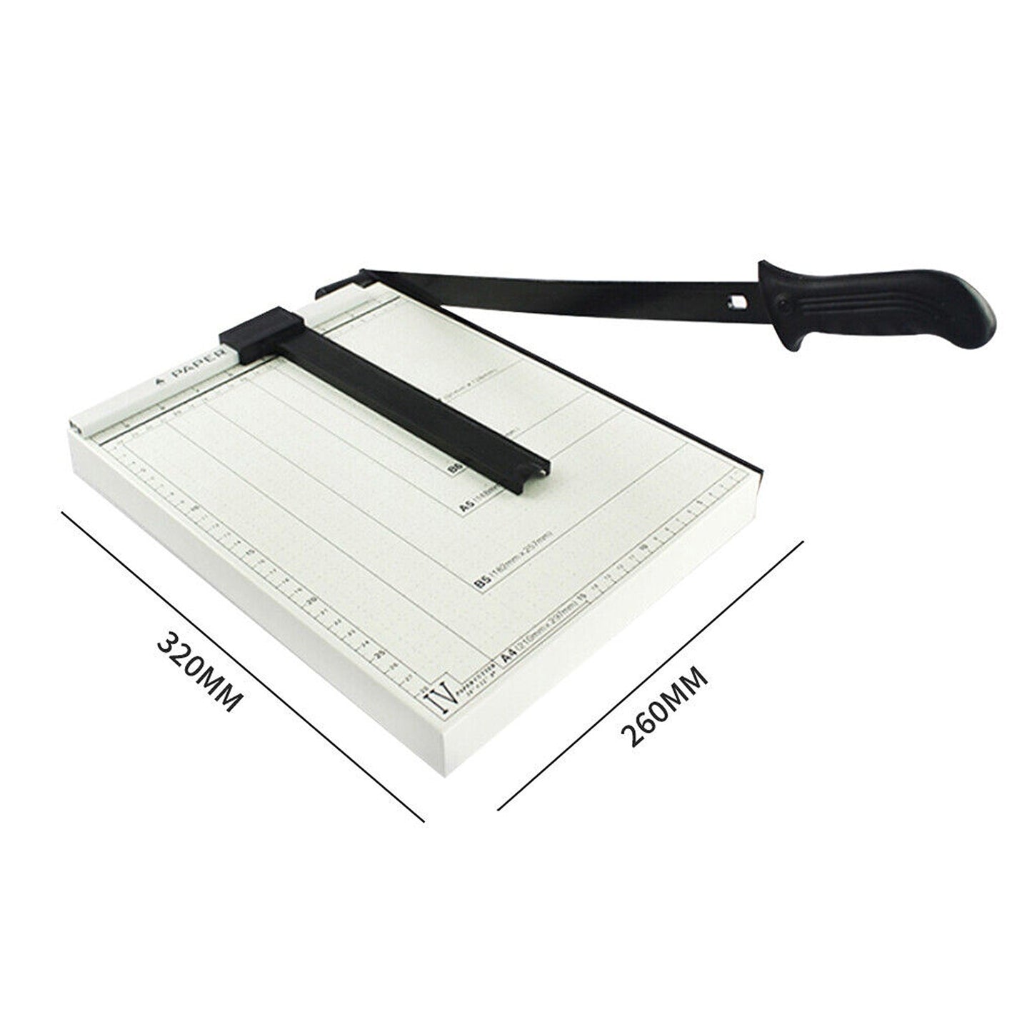 Guillotine Paper Photo Cutter A4 to B7 Metal Base