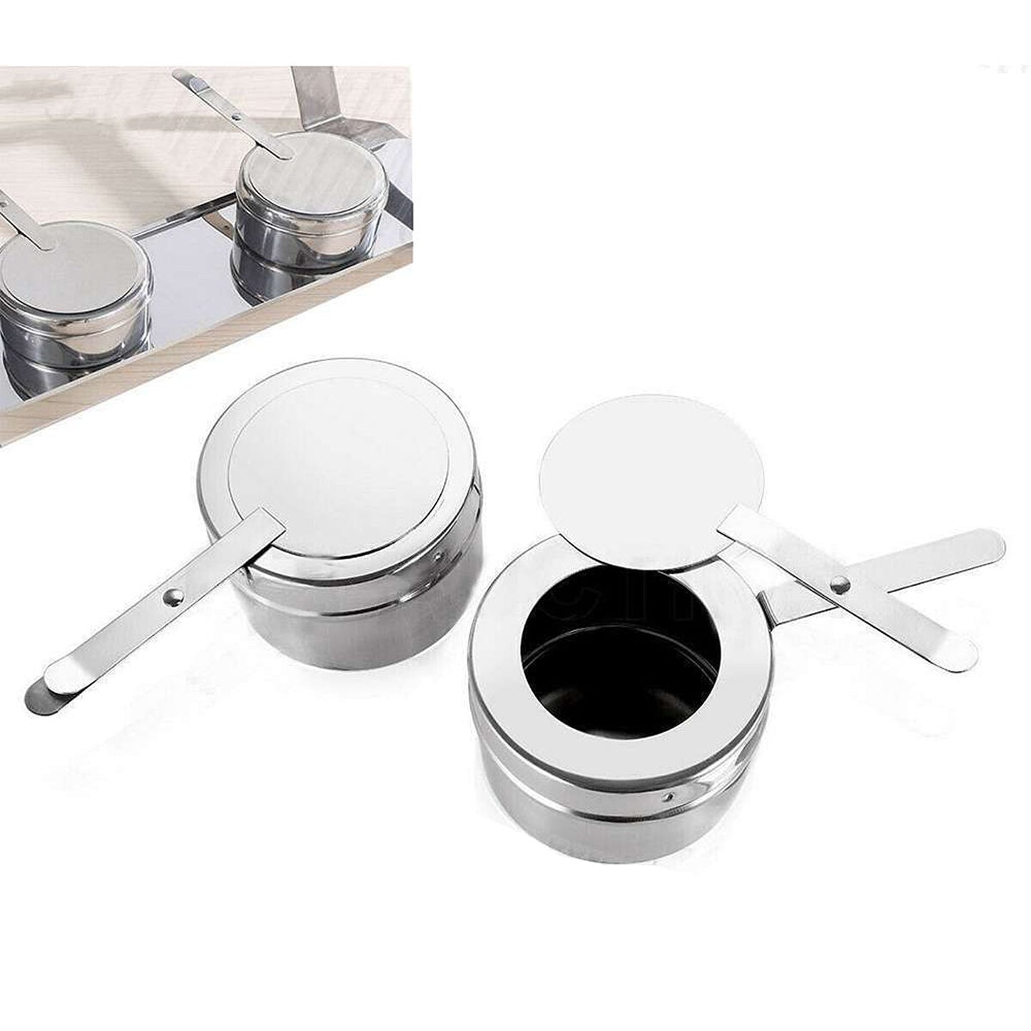 Stainless Steel Buffet Warmer with Bain Marie Chafing Dish Set for Food Heating