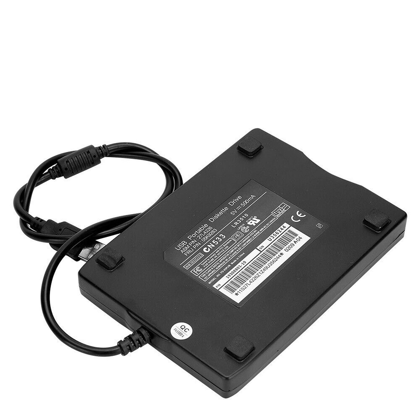 External USB Floppy Disk Drive for Laptops 3.5in 1.44MB