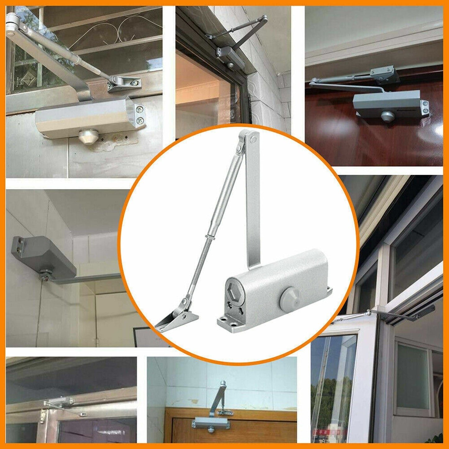 Commercial Heavy-Duty Fire Rated Door Closer