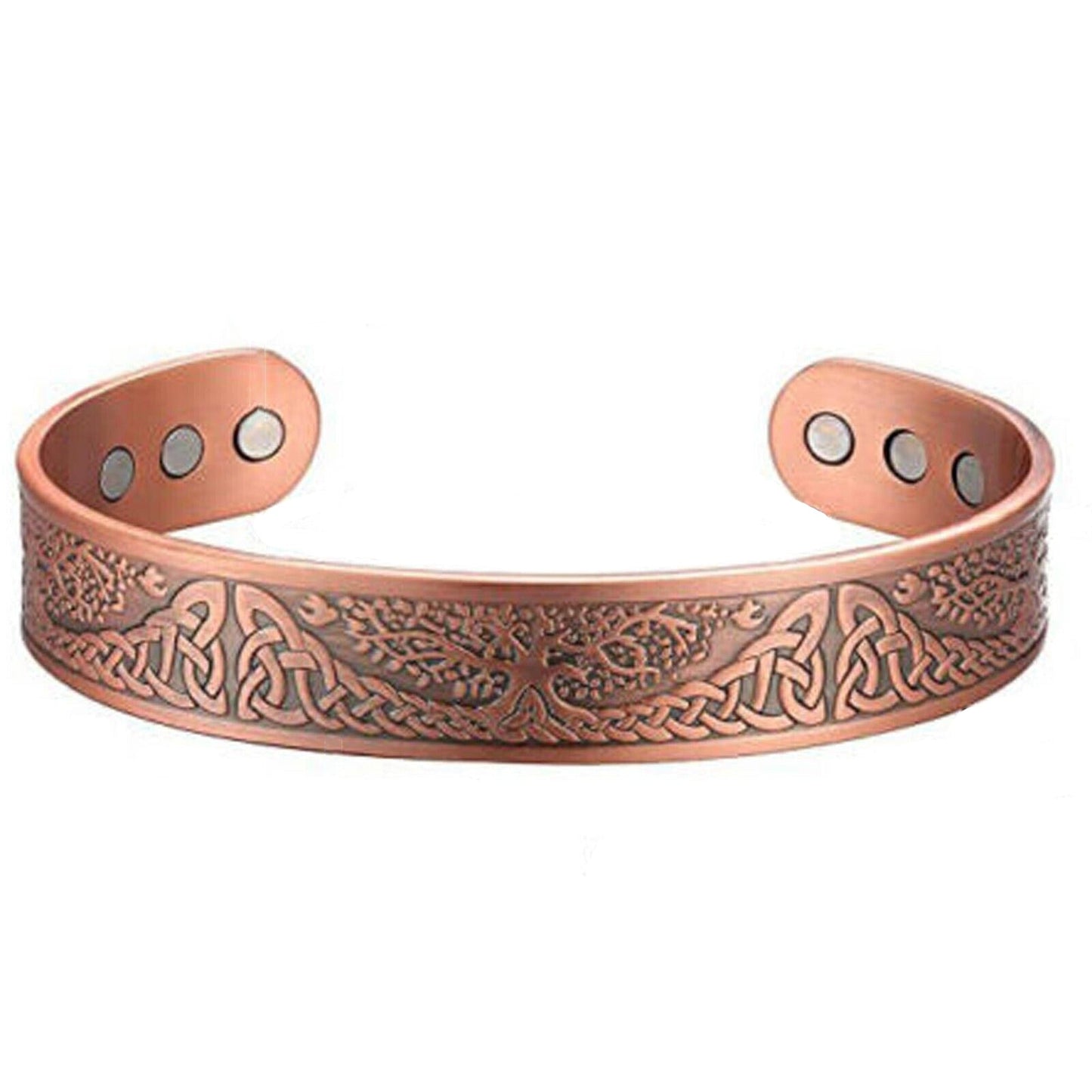 Magnetic Copper Bracelet for Arthritis Pain Relief Therapy Cuff