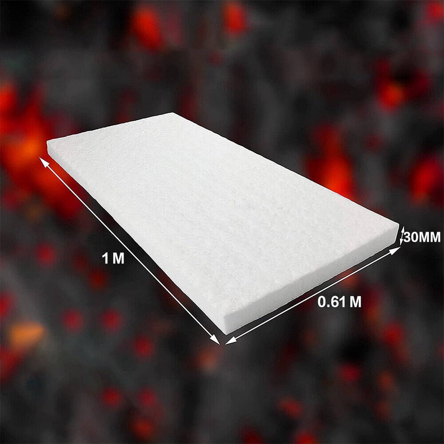 Thermal Insulation High-Temperature Fireproof Ceramic Fiber Mat