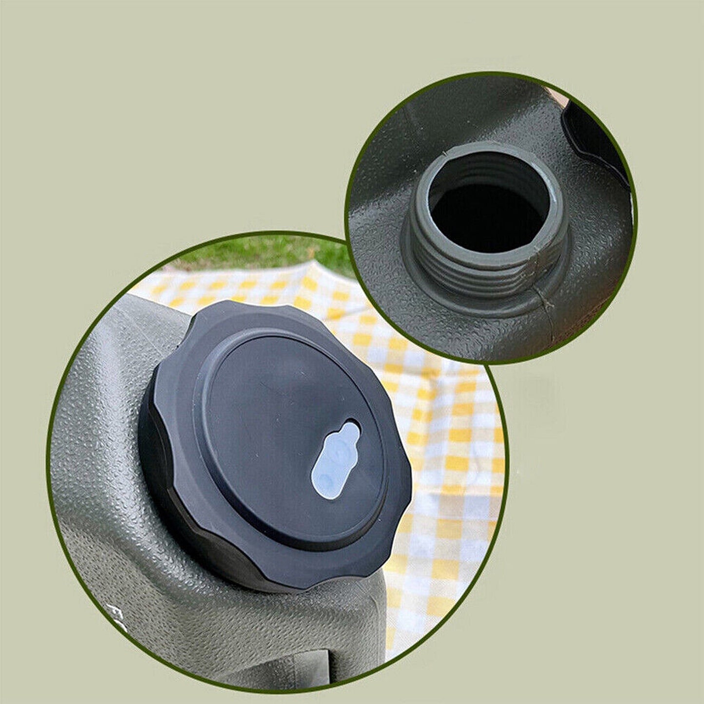 Portable Outdoor Camping Water Container with Tap 12L