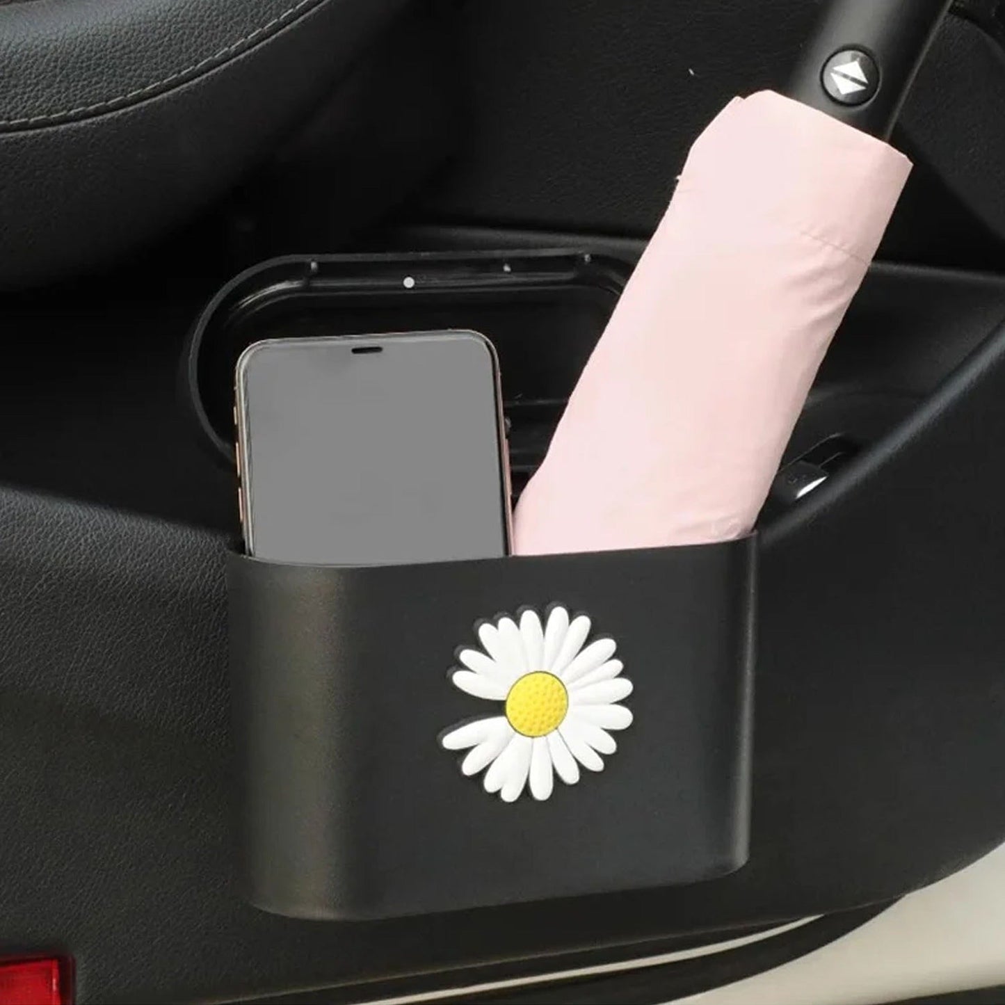 Car Trash Can Auto Rubbish Dustbin Garbage Box Case Holder