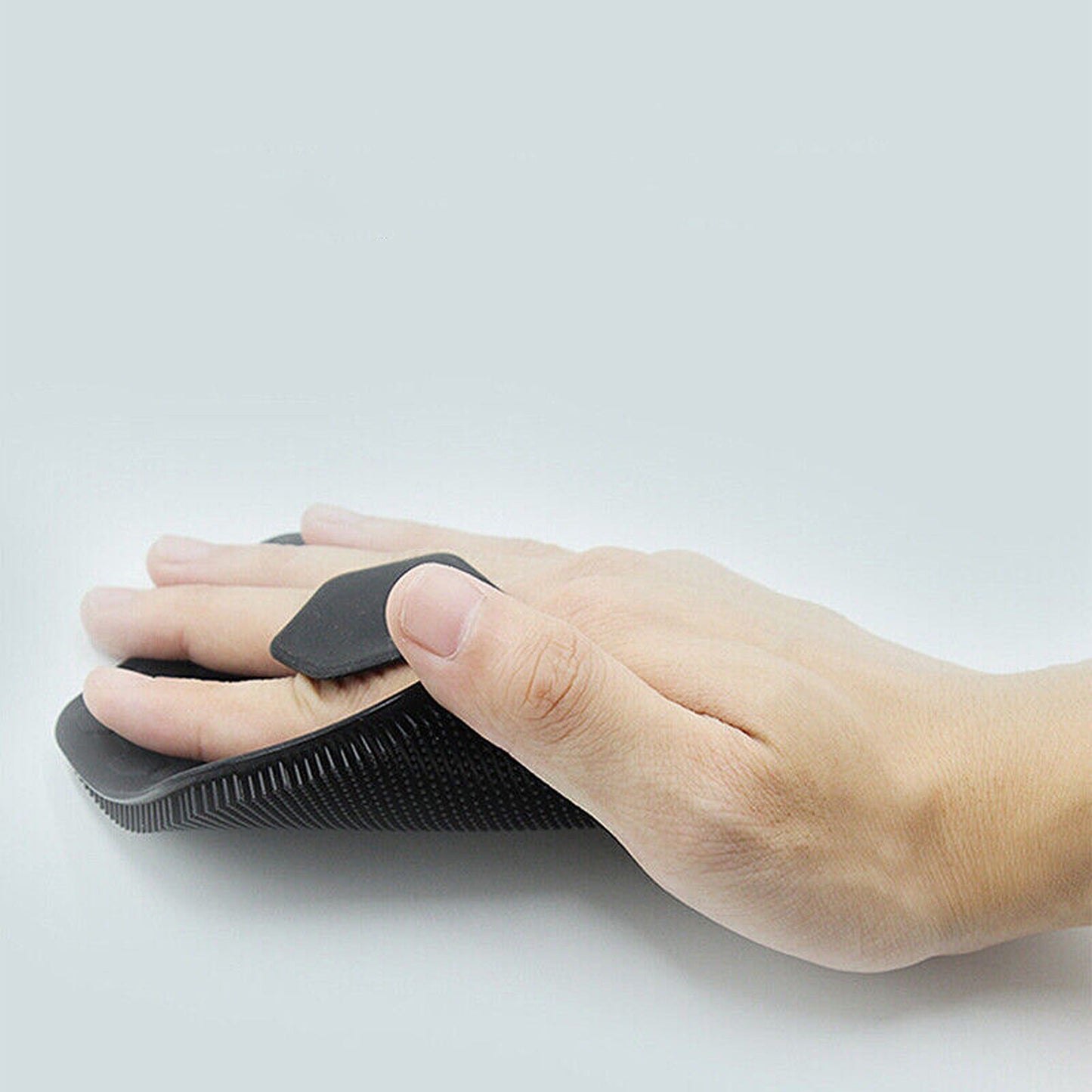 Exfoliating Silicone Shower Brush Mat Foot Back Body Scrubber