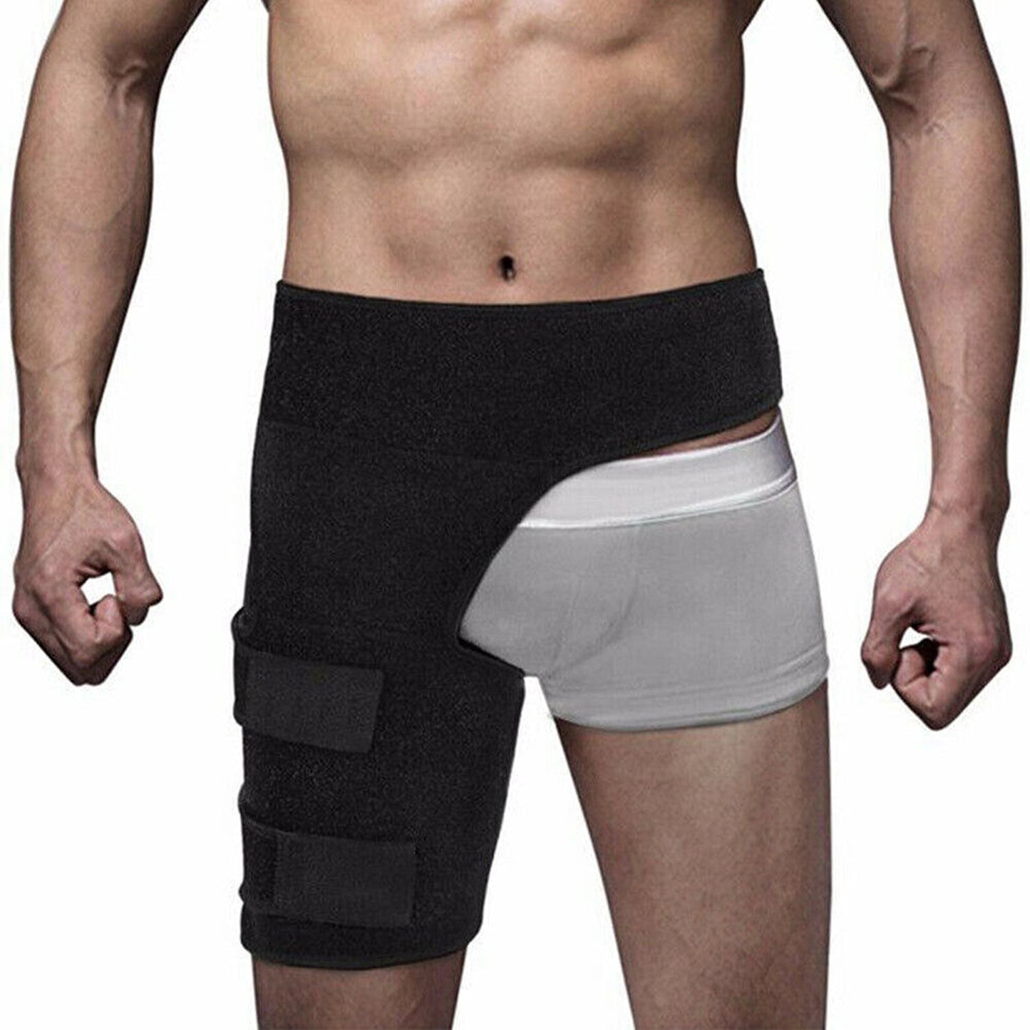 Thigh Groin Support Wrap Compression Hip Brace for Sciatica