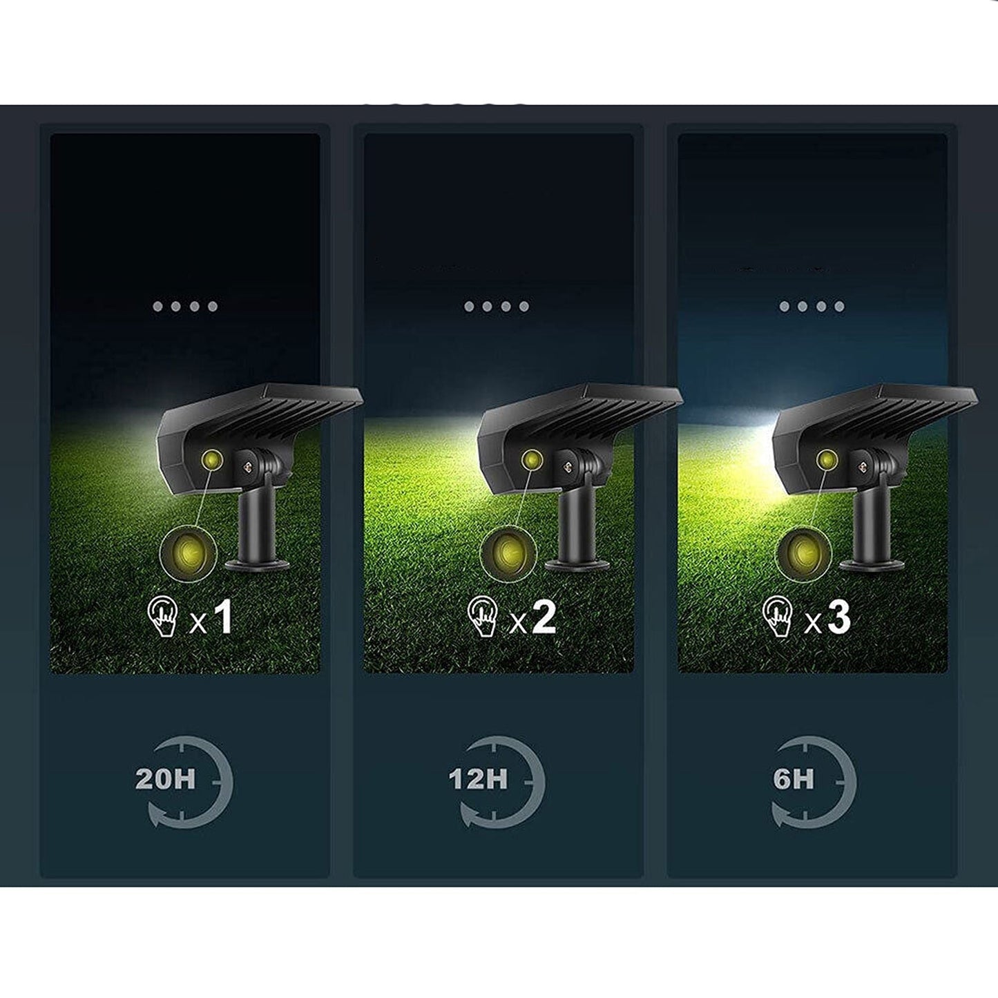Garden RGB Solar Spot Lights for Pathway Lawn and Fence