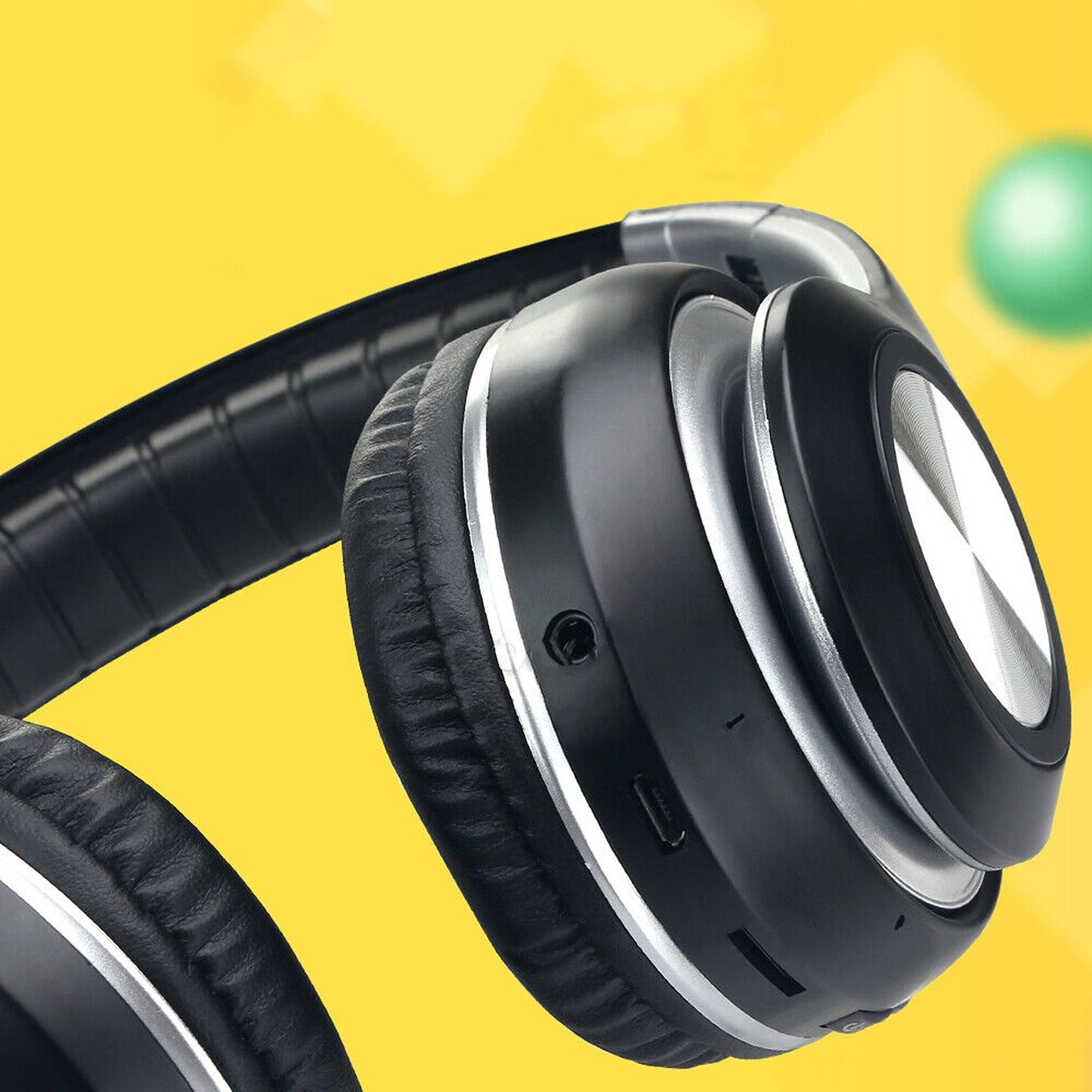 Rechargeable Bluetooth Wireless Headphones with Microphone