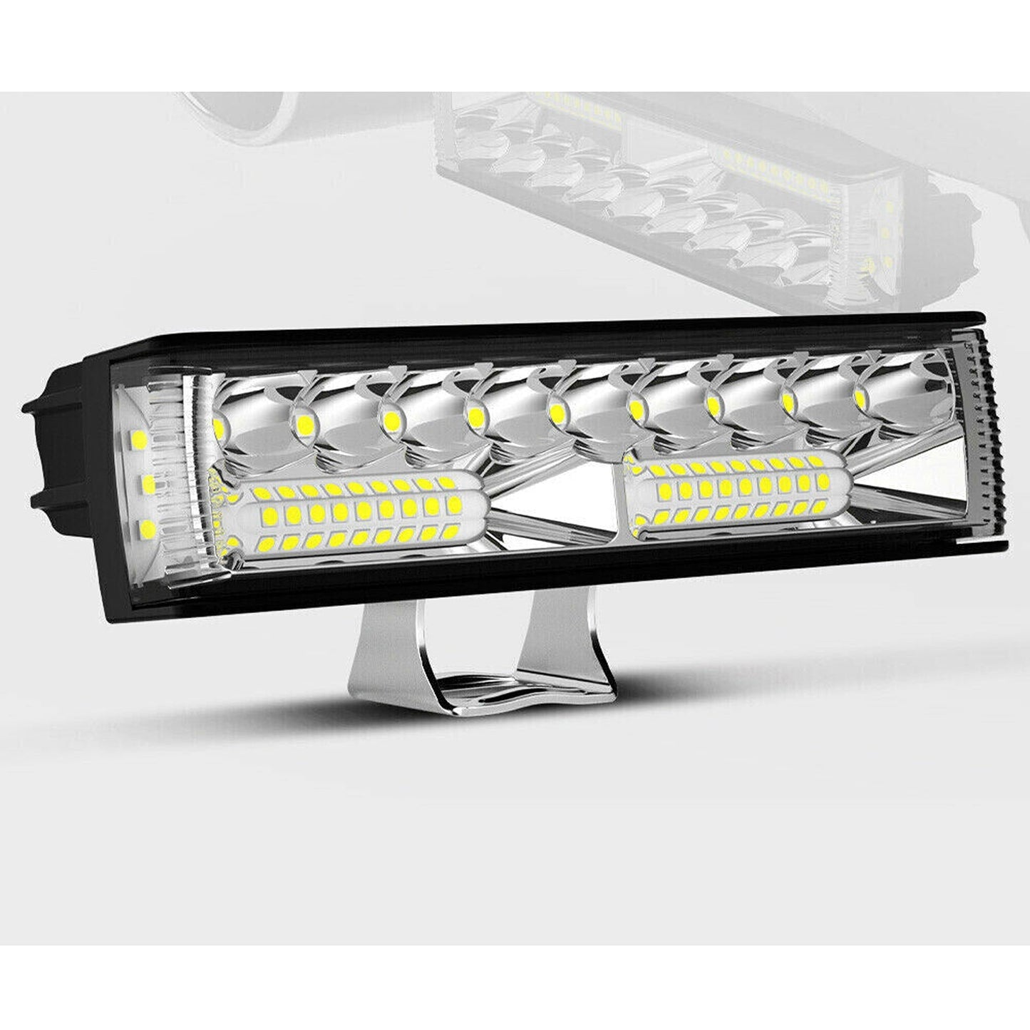 2pcs LED Light Bar Pods with Flood and Spot Beam for Offroad 4WD SUVs