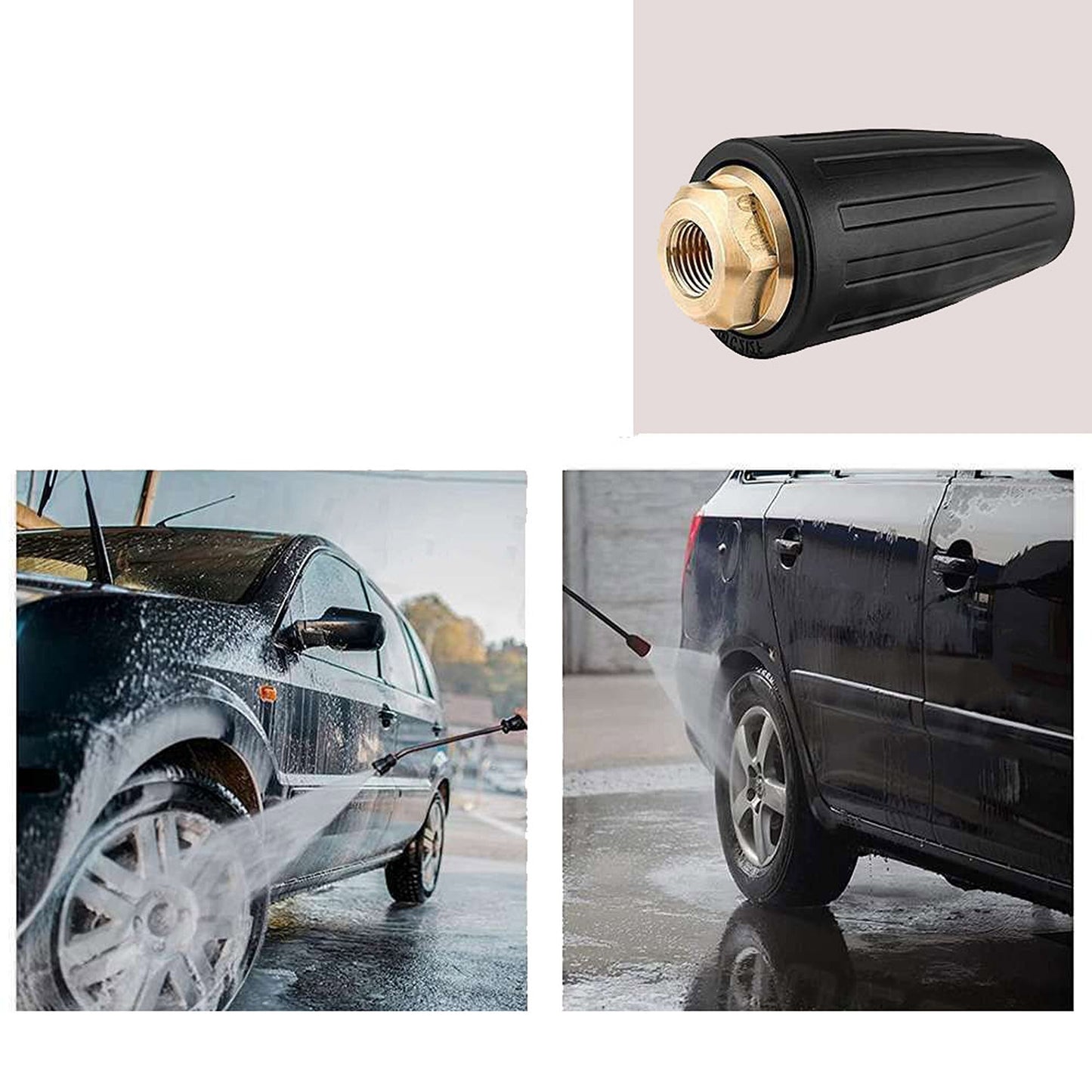 Turbo Nozzle for Pressure Washer High Pressure Cleaner Head Up to 4000PSI