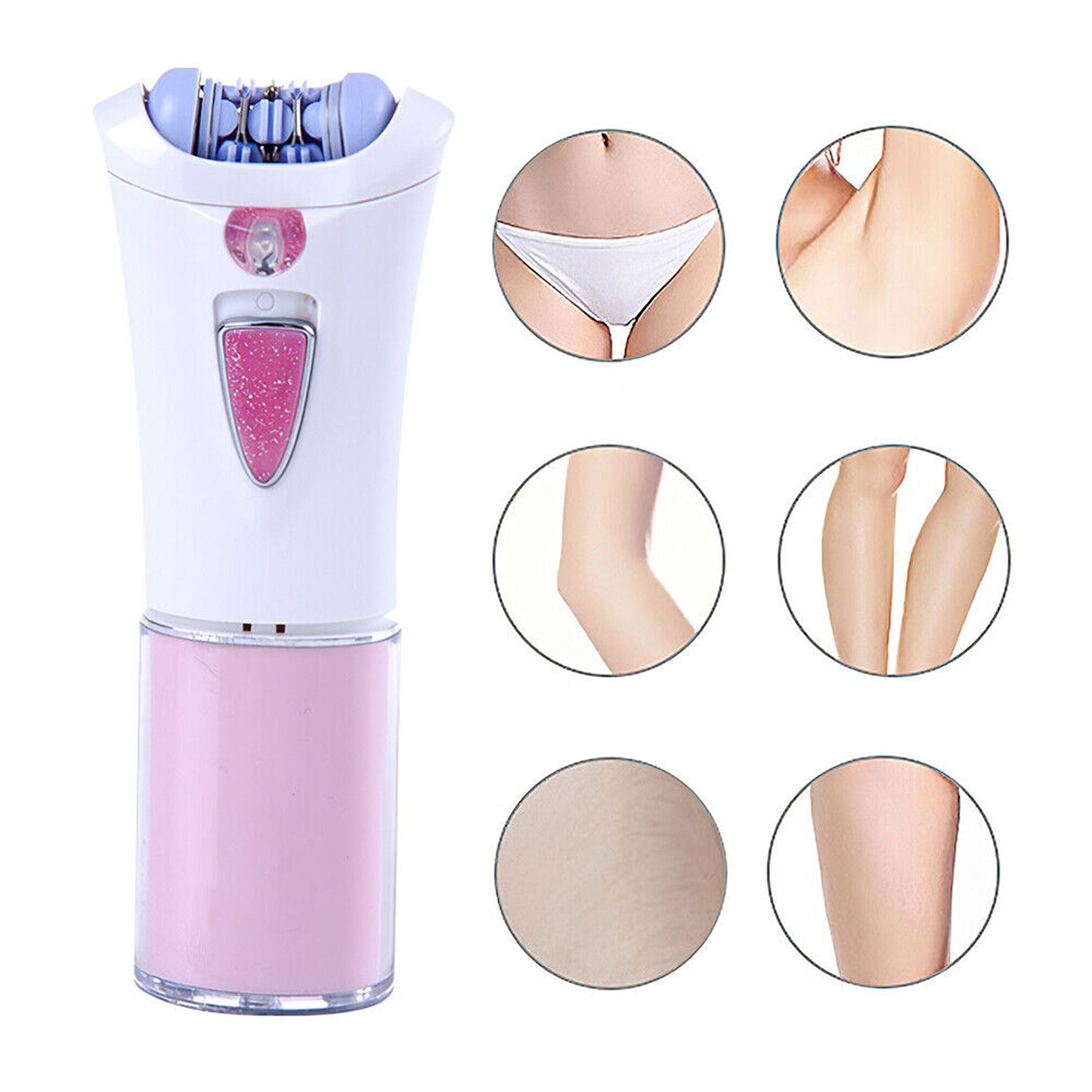 Smooth Glide Epilator for Women Face and Body Hair Removal