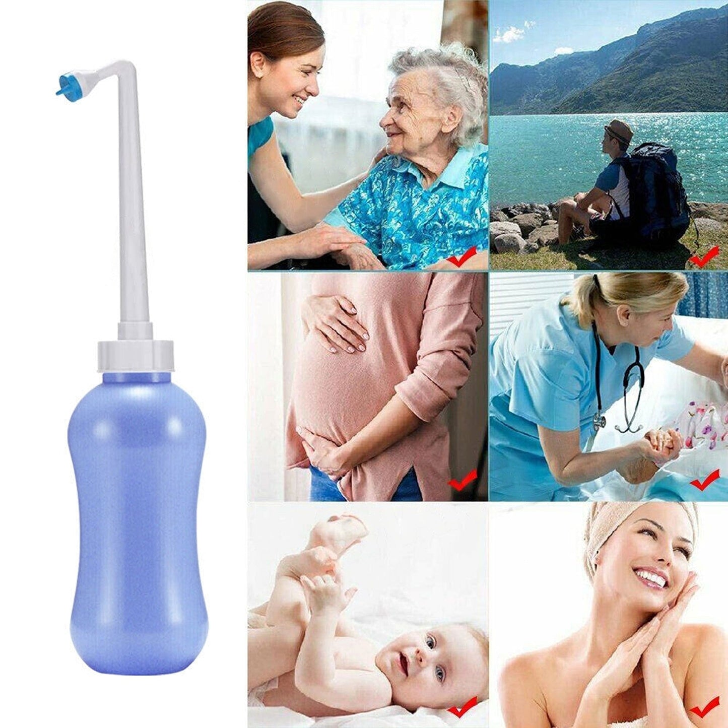 Postpartum Care Peri Bottle Sprayer Portable 450ml