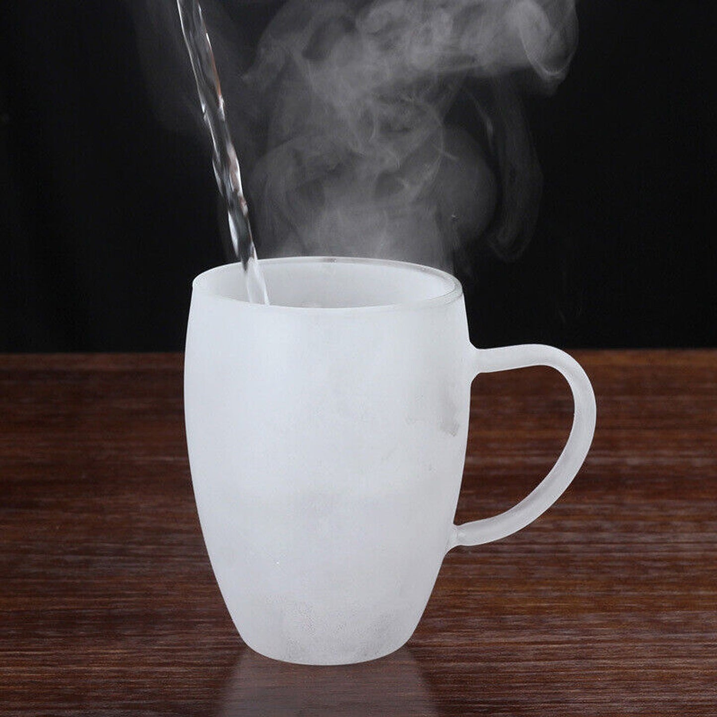 Double Layer Insulated Glass Coffee Mug for Espresso Wine and Beer