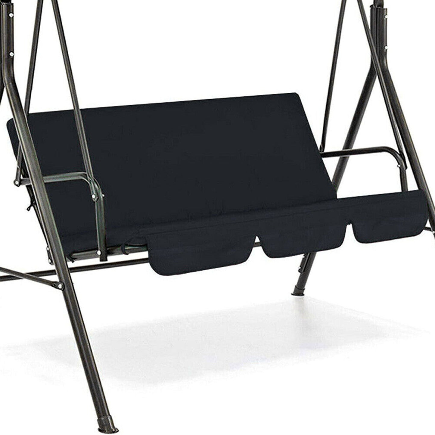 Garden Swing Chair Cover Waterproof Cushion for Outdoor Patio Seating