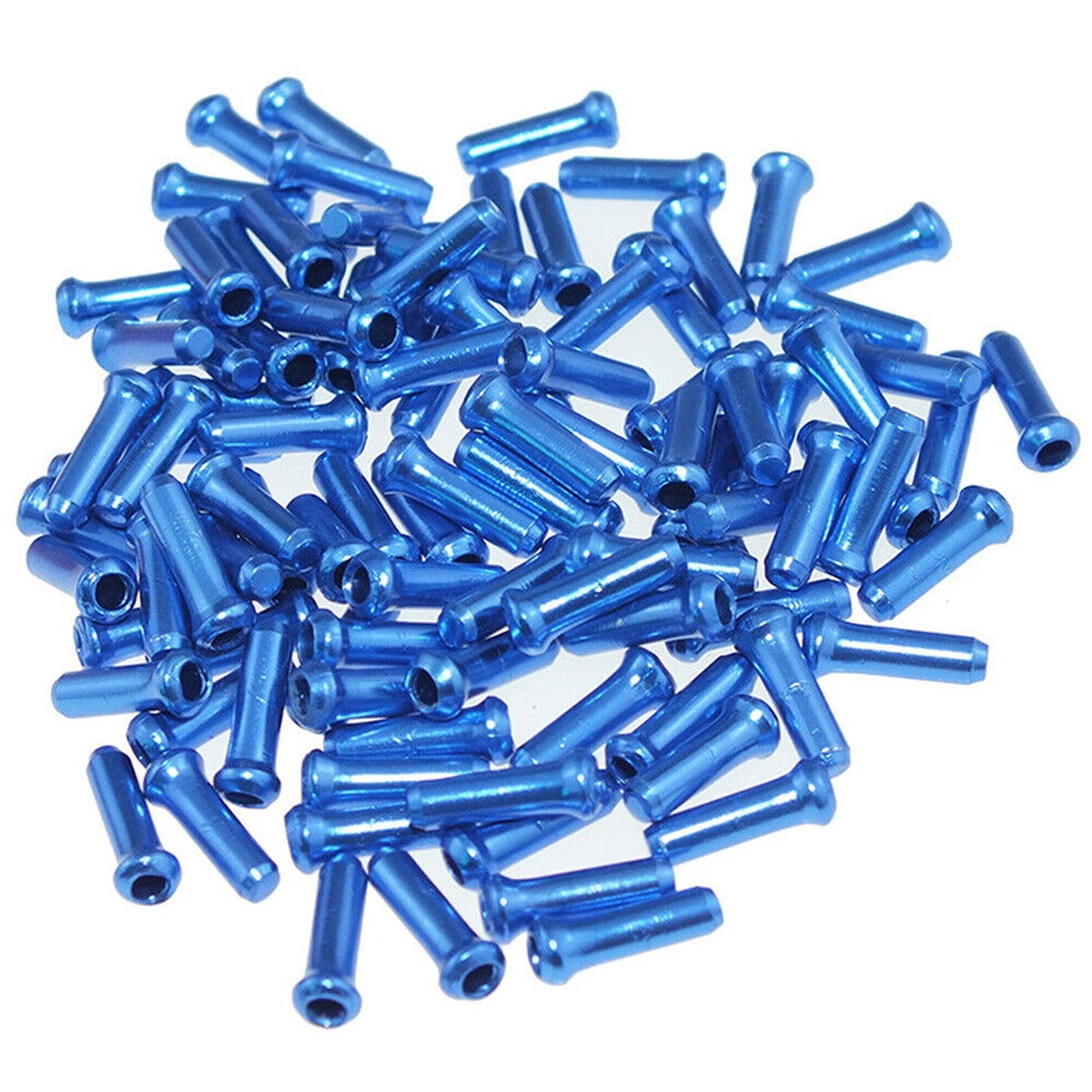 12pcs Alloy Crimp Ferrules for MTB Road Bike Brake Cables