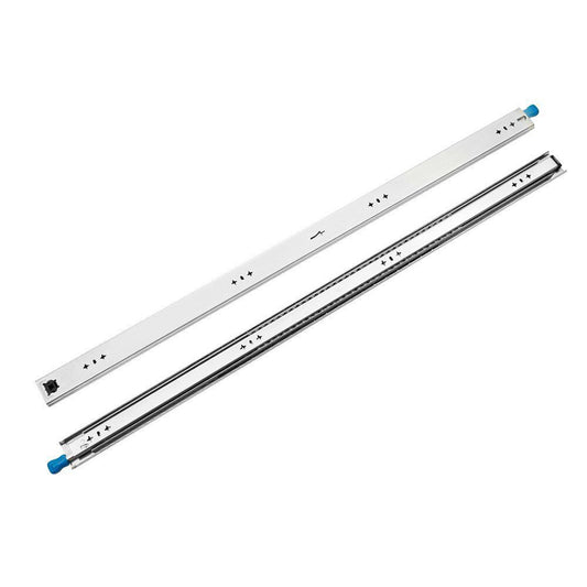 2x Heavy Duty Locking Drawer Slides Runners Trailer 500-2000mm Draw Slide