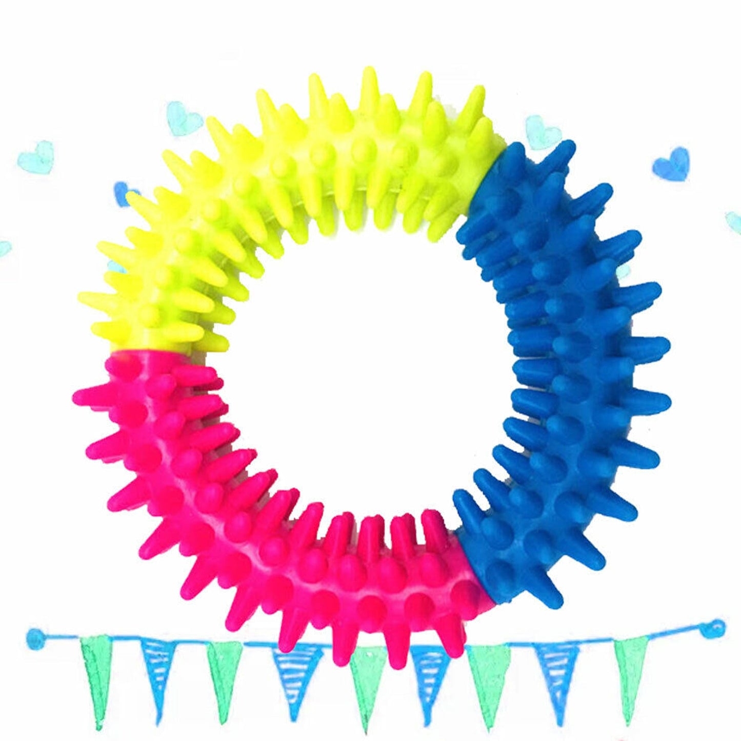 Durable Cotton Puppy Dog Rope Chew Toy Set for Clean Teeth Cat Toys