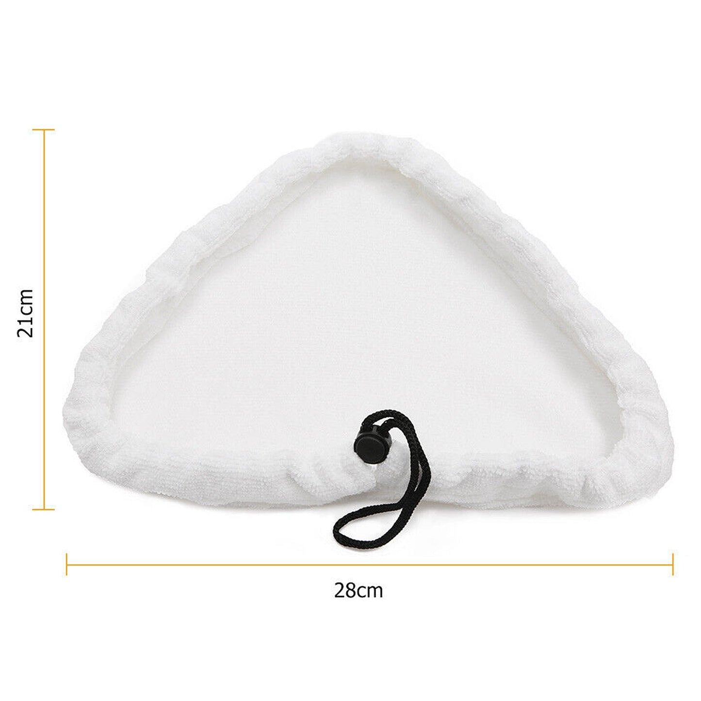 6-Pack Washable Microfiber Cloths for Steam Mop Floor Cleaning