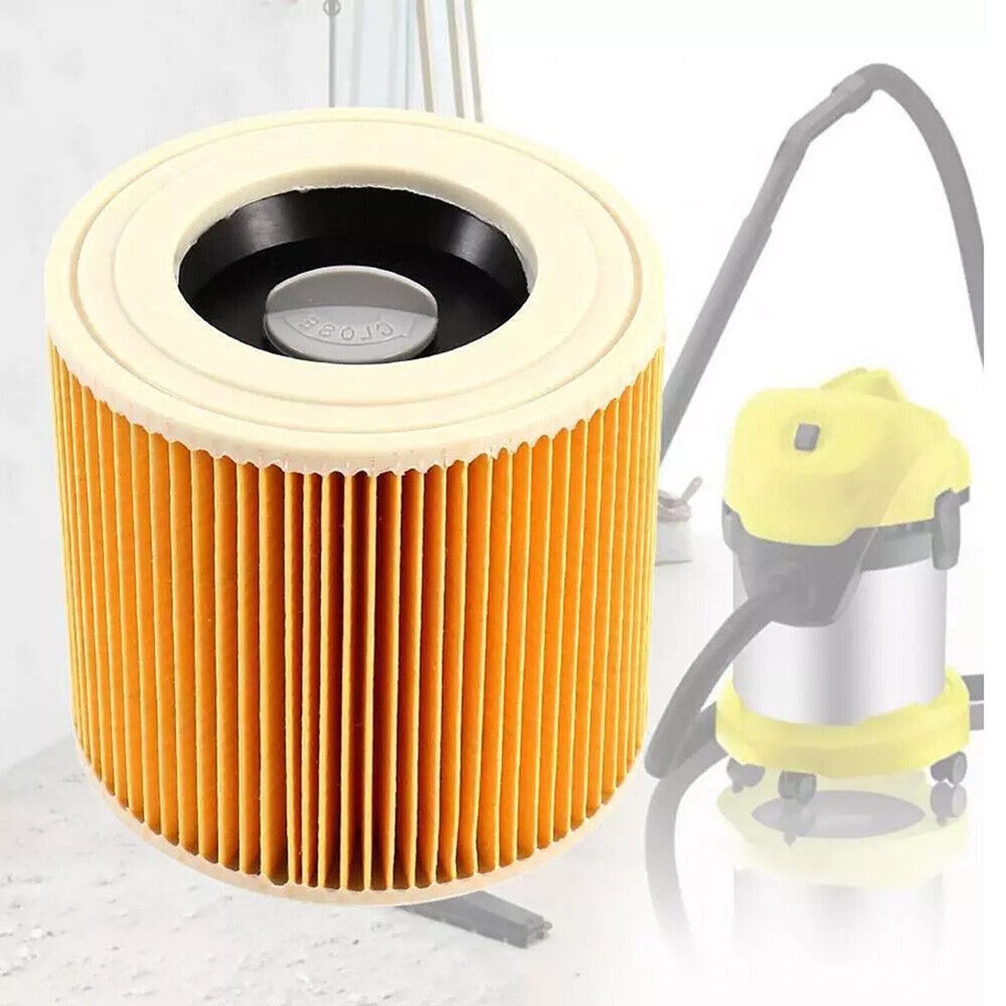 Wet and Dry Vacuum Cleaner Filter Set for Karcher WD WD2 WD3 Series