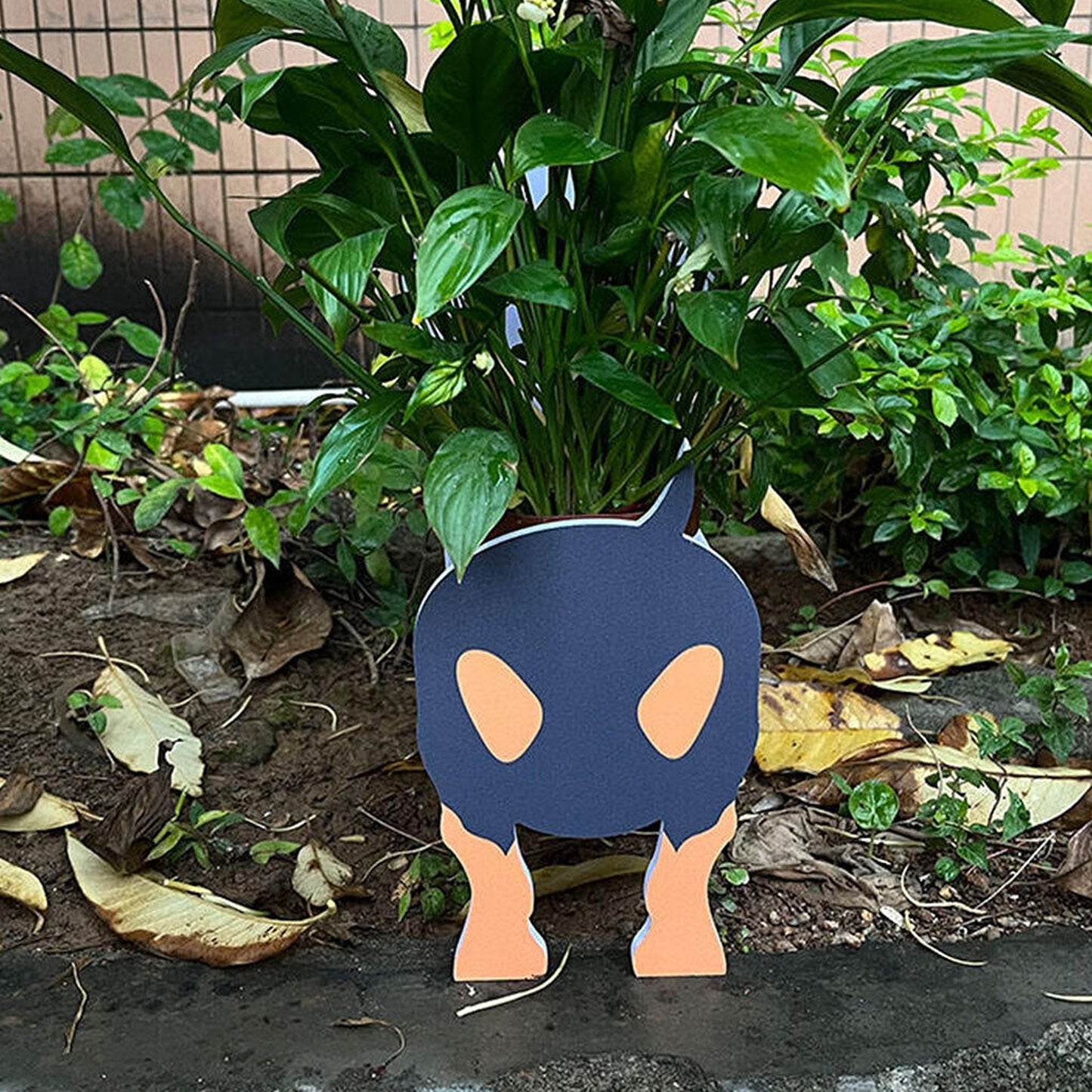 Dachshund Dog Flower Pot Garden Decorative Planter