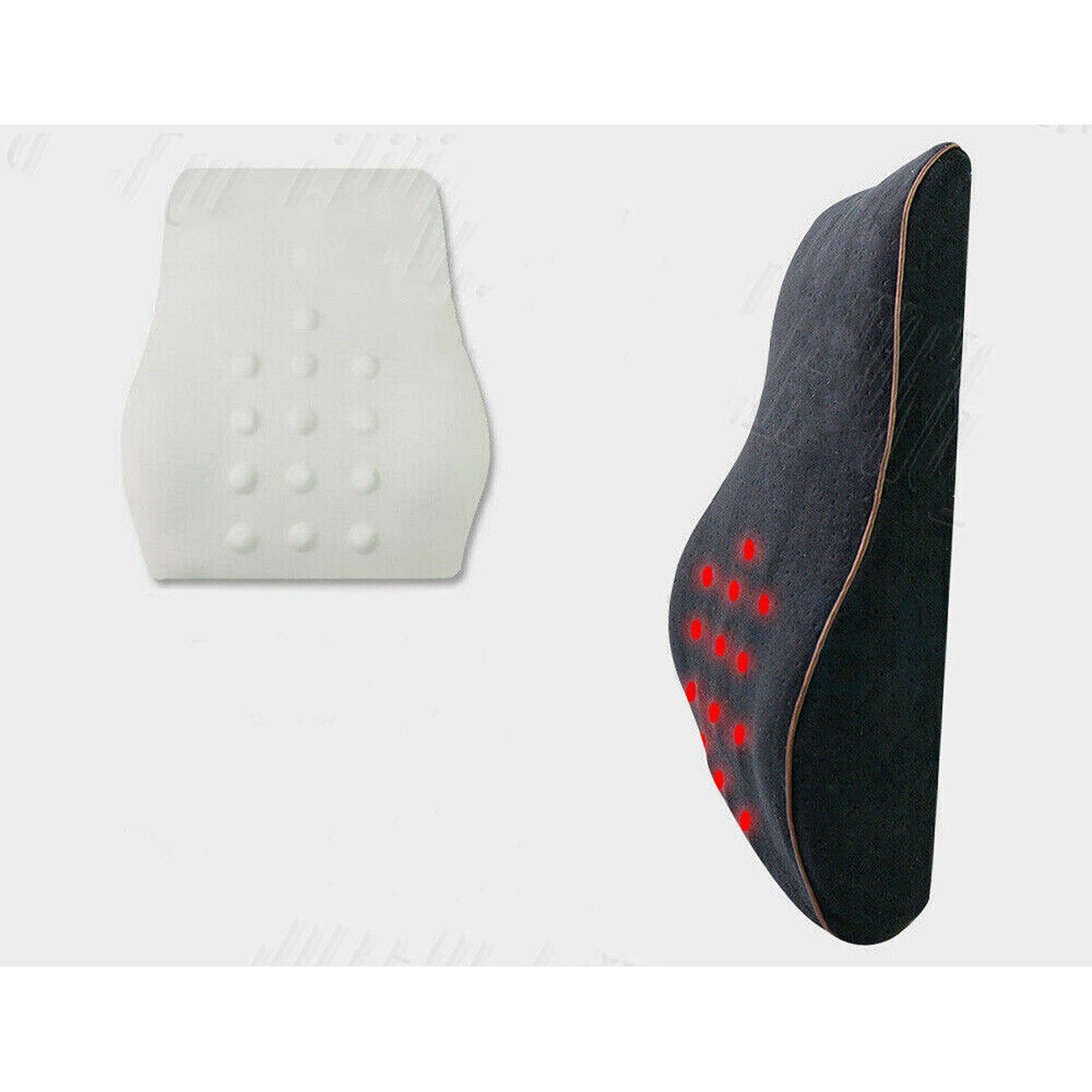 Lumbar Support Memory Foam Back Cushion for Home Car Office Use