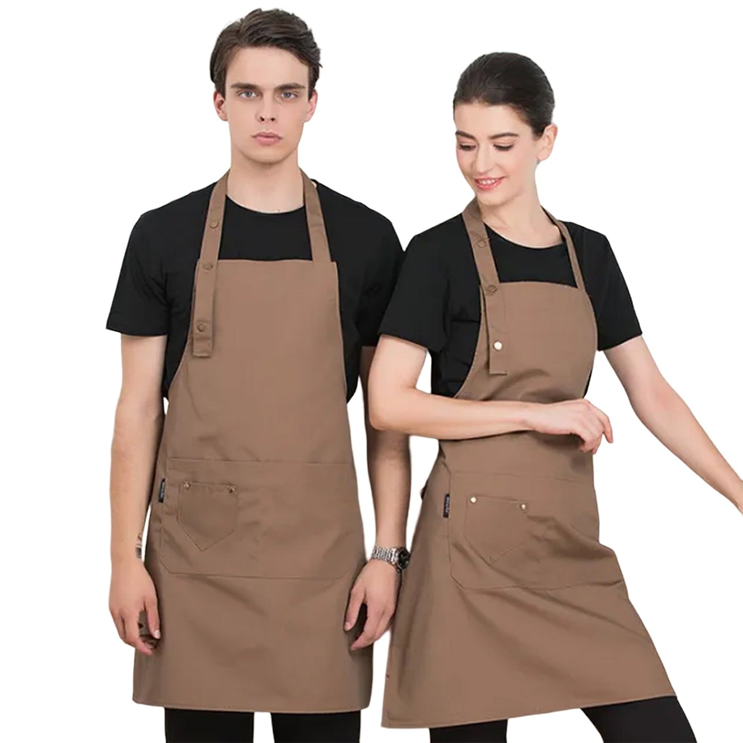 Adjustable Canvas Apron Waterproof Chef and Waiter Kitchen Wear