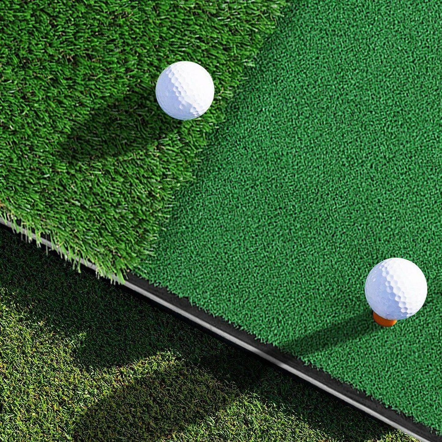 Outdoor Green Practice Putting Mat 30 x 60cm