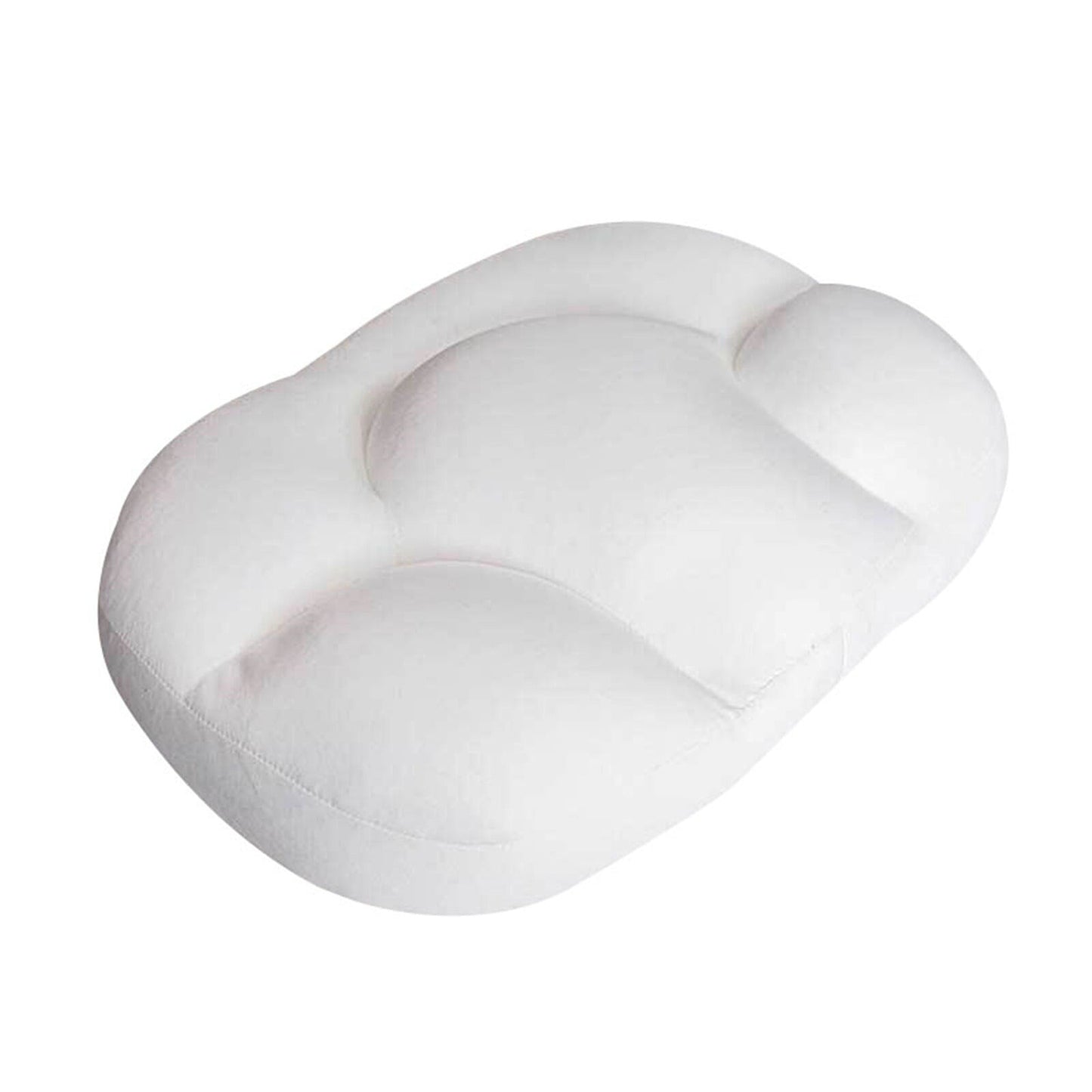 3D Memory Foam Egg Cloud Assist Pillow for Breathable Sleep