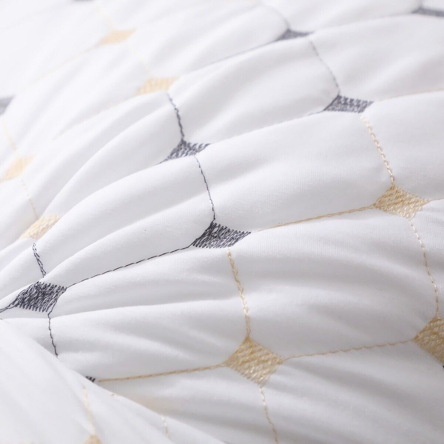 Checked Ultra-Soft Hotel Quality Twin Pack Pillows for Home