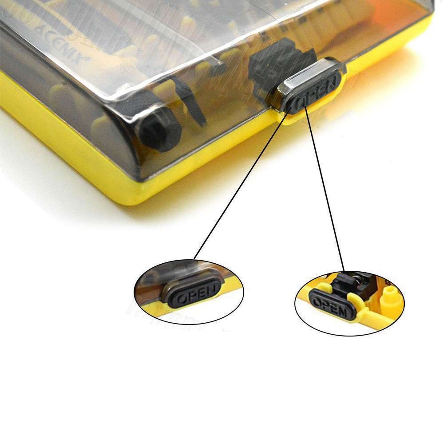 46-in-1 Precision Screwdriver Kit for PC Phone Watch Repair Includes Torx
