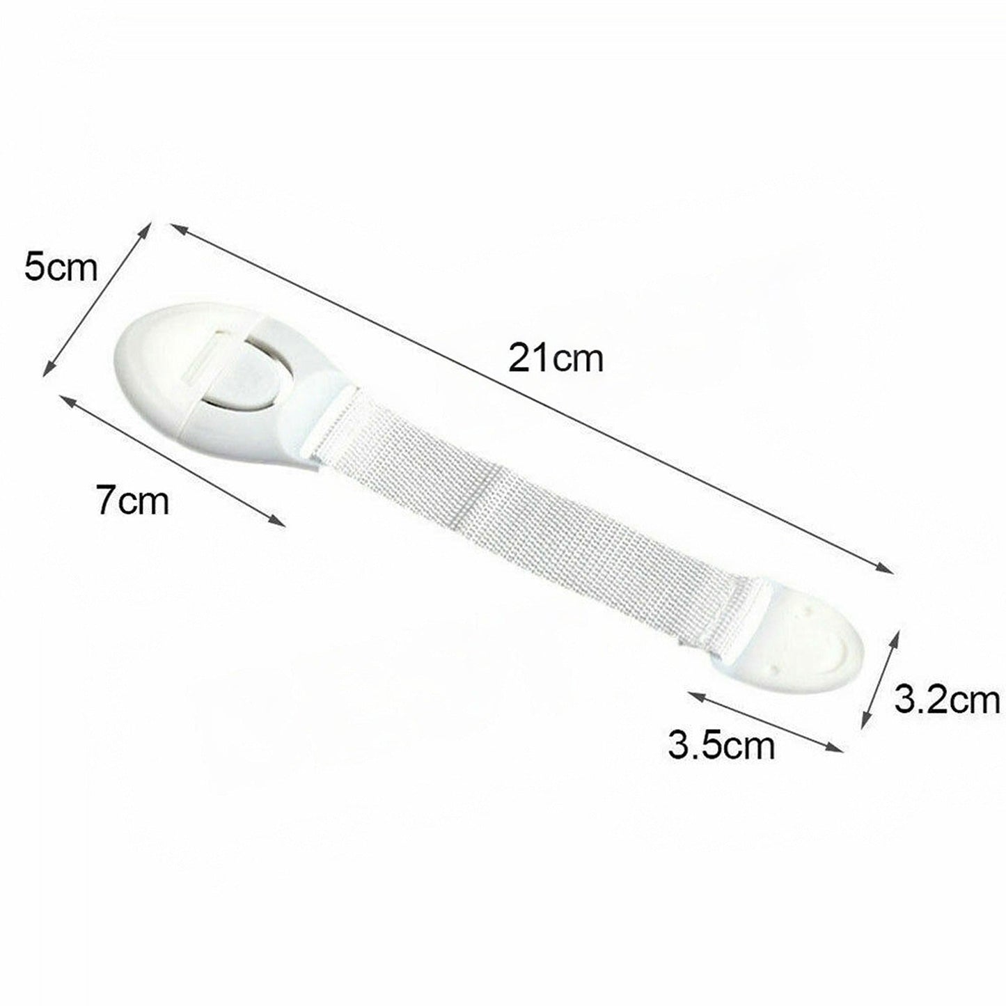 Door Cupboard Safety Lock Adhesive Cabinet Drawers 10 Pack