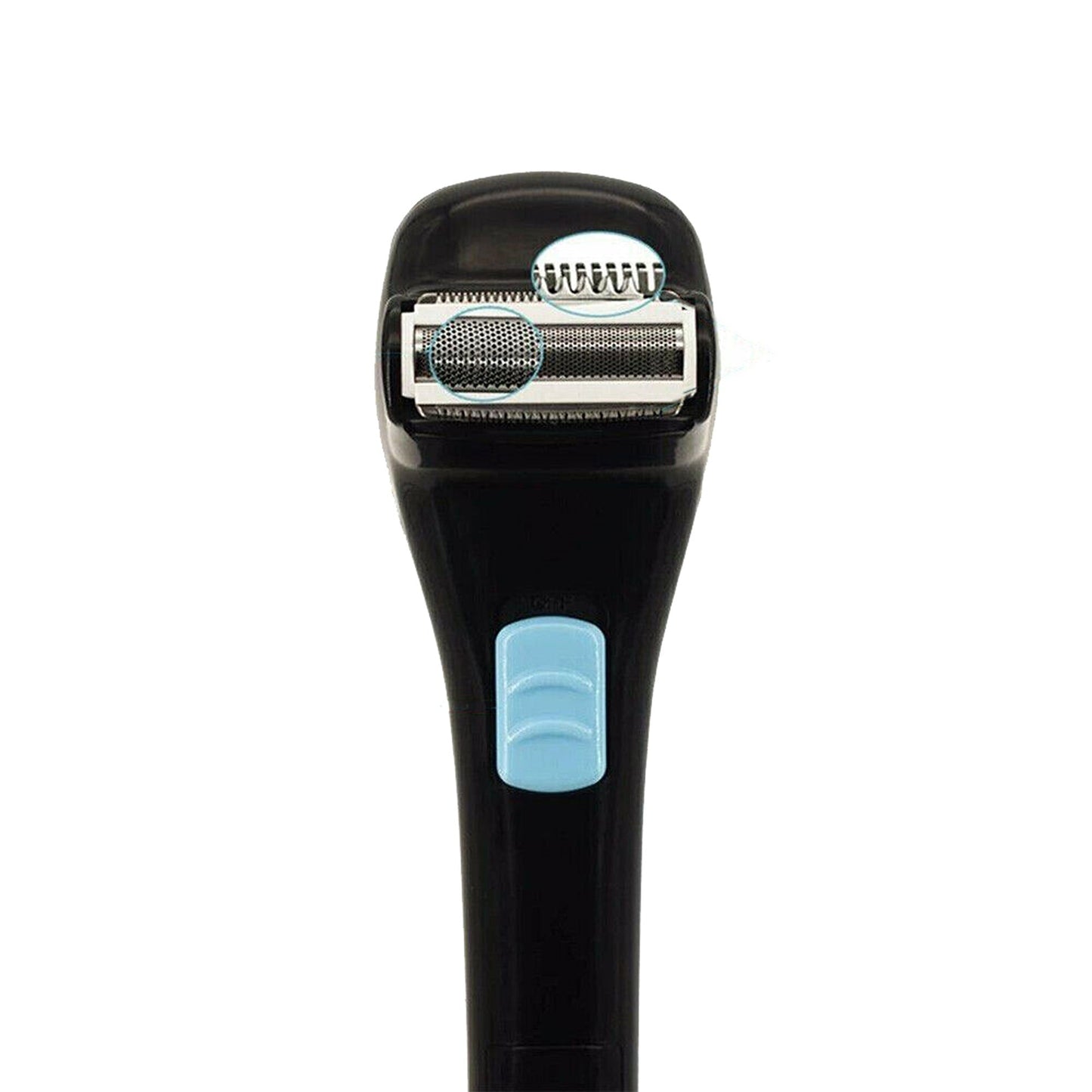Professional Hair Back Shaver with Extendable Handle for Self Grooming
