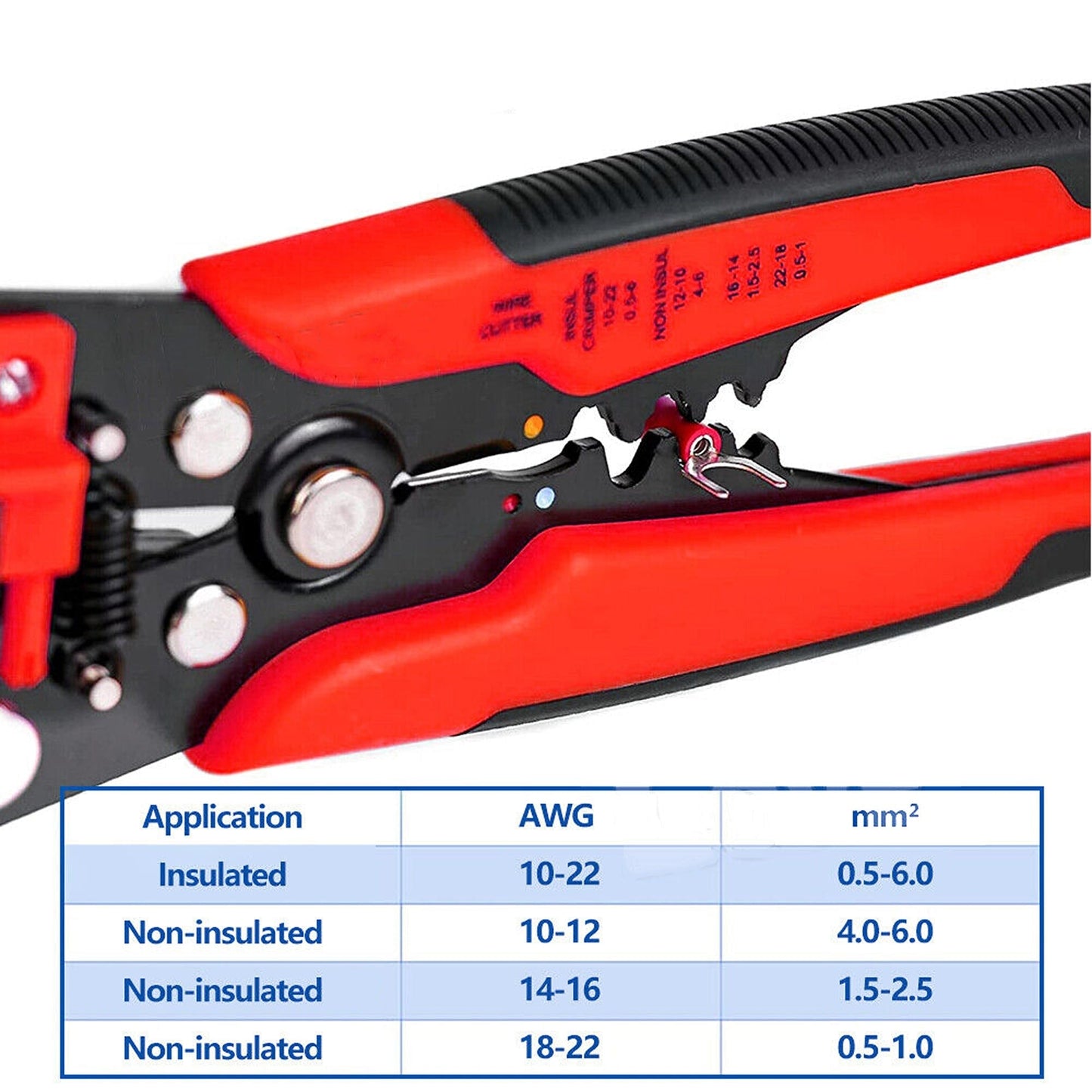 Wire Stripper Pliers Automatic Cutter Cable Crimper Tool