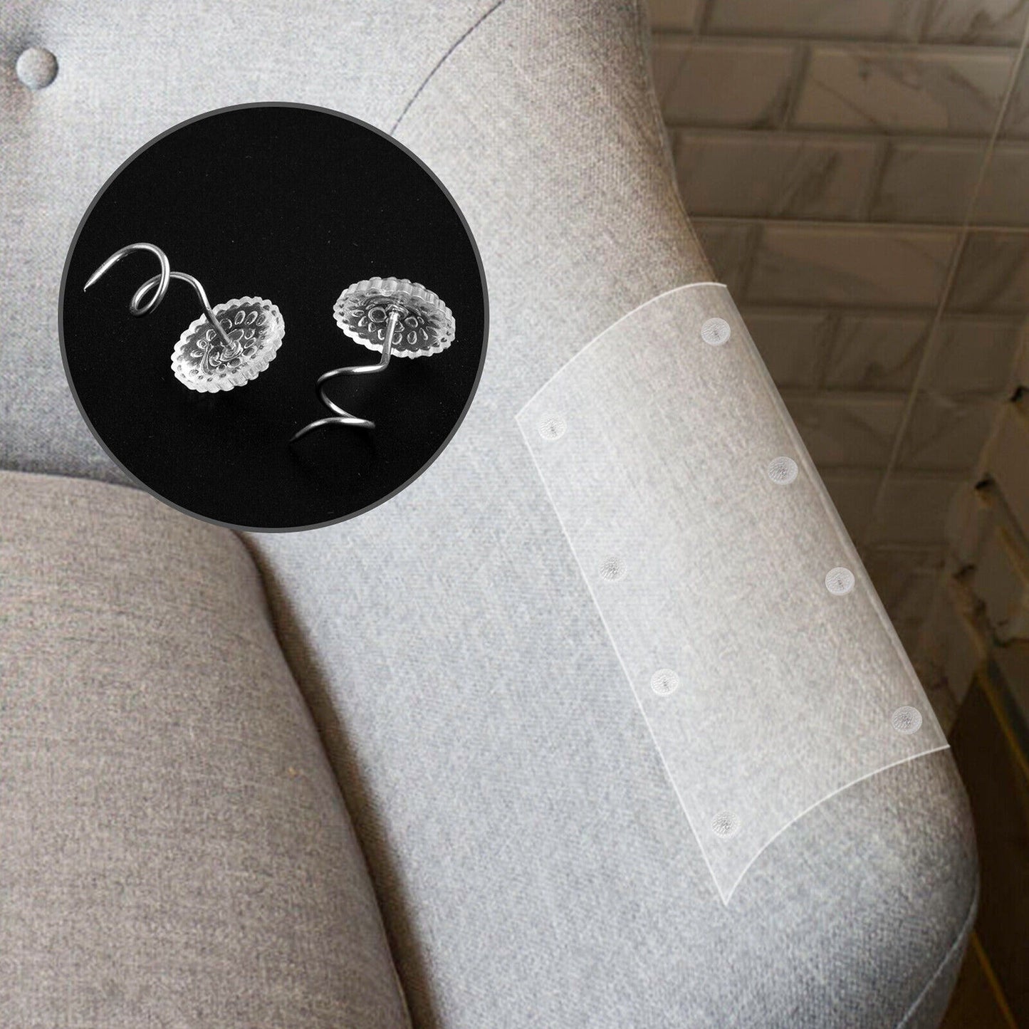 20pcs Cat Scratch Deterrent Tape Anti-Scratch Shield for Sofa and Walls