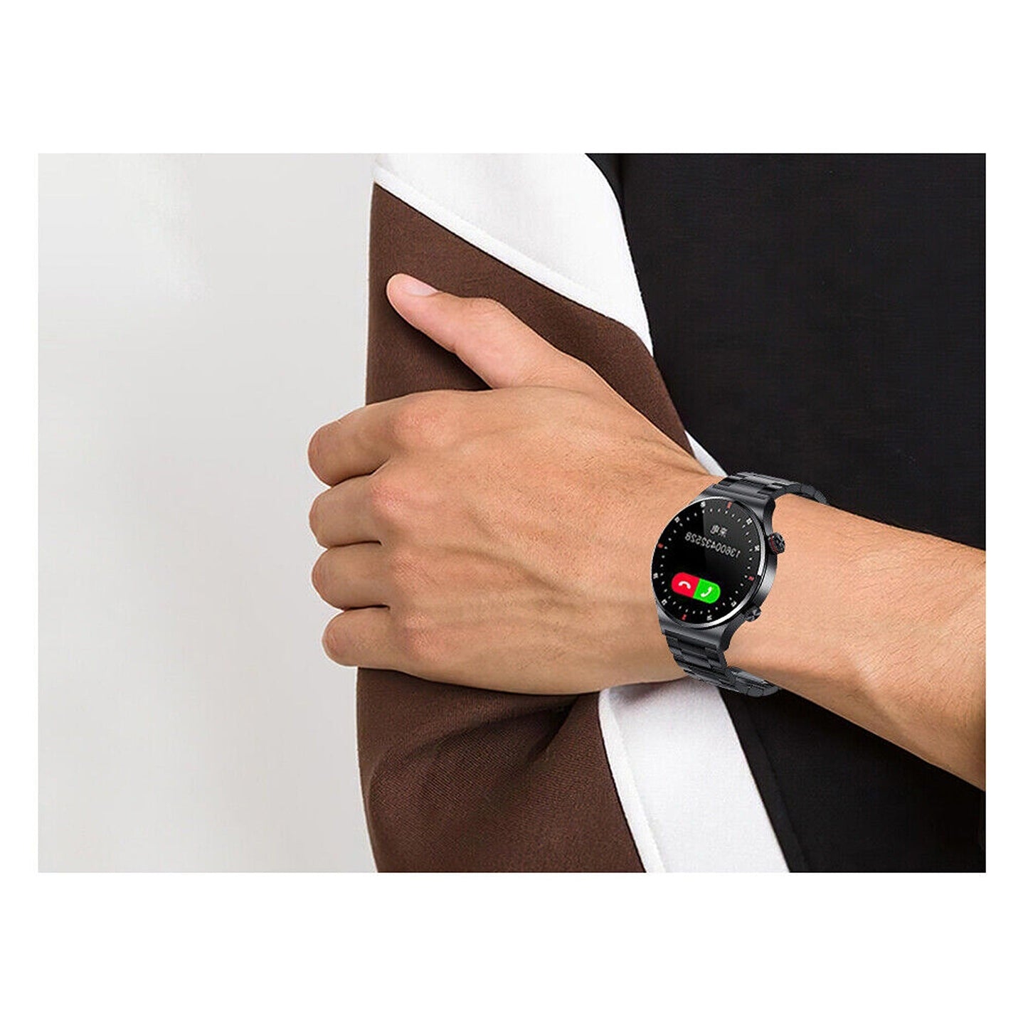 Full Touch Screen Smart Watch with Bluetooth Call Function for Men