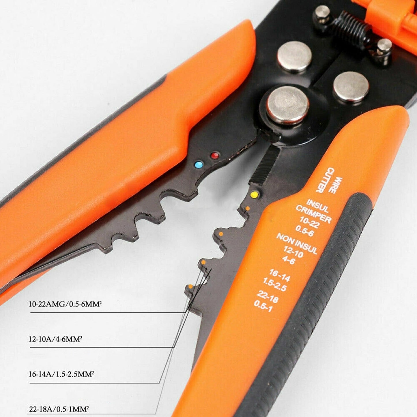 Electrical Wire Crimping Tool Automatic Cable Stripper Cutter Pliers