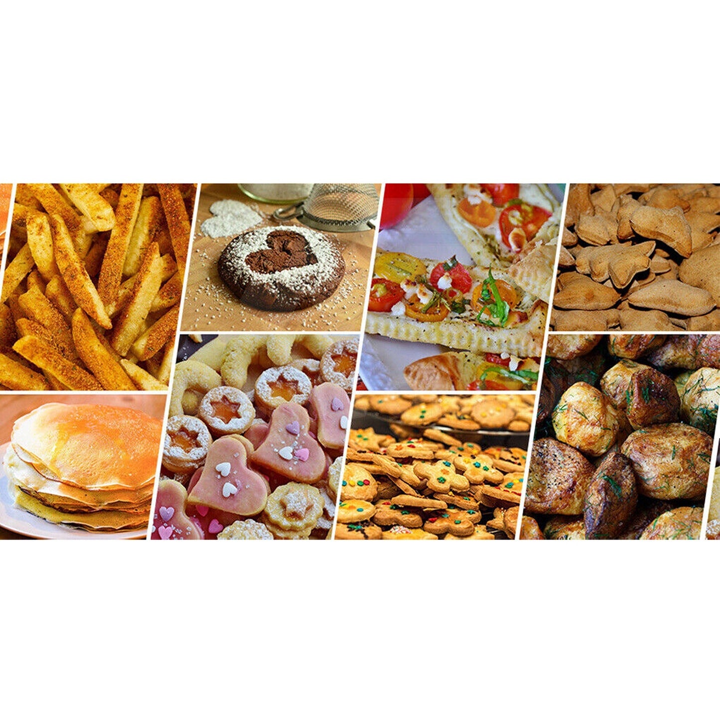 Reusable Non-Stick Silicone Air Fryer Liners Square and Round Basket Mat