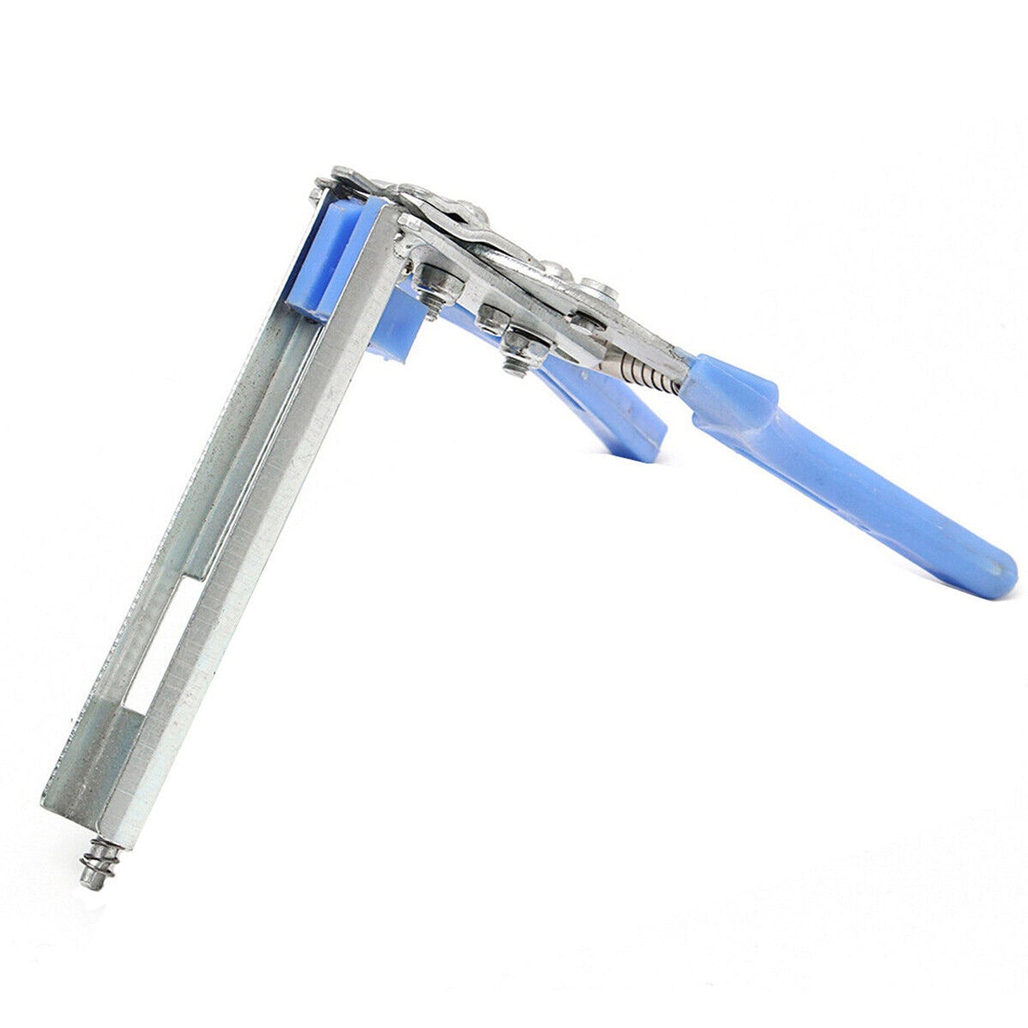 Fencing Hog Ring Plier Stapler Gun with 1200 Clips for Nailer Wire