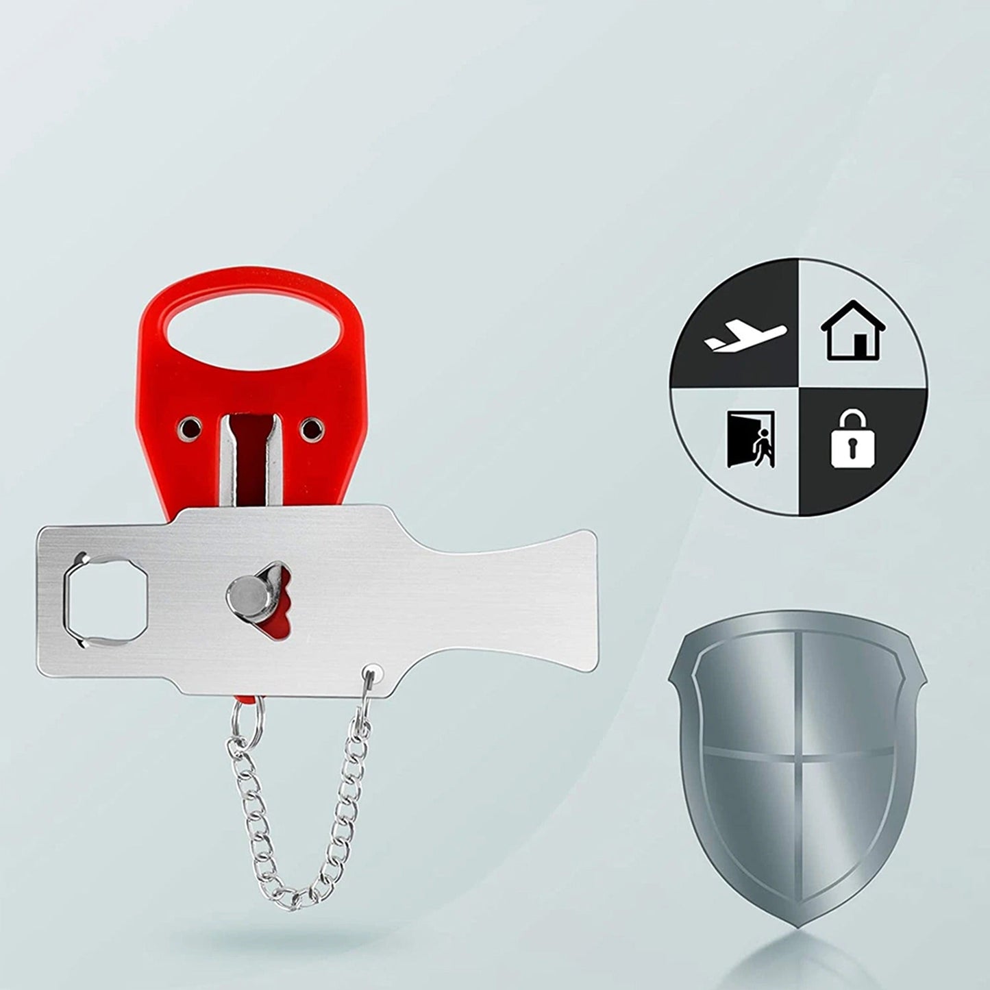 Portable Safety Travel Door Lock Hotel Home Security Addalock
