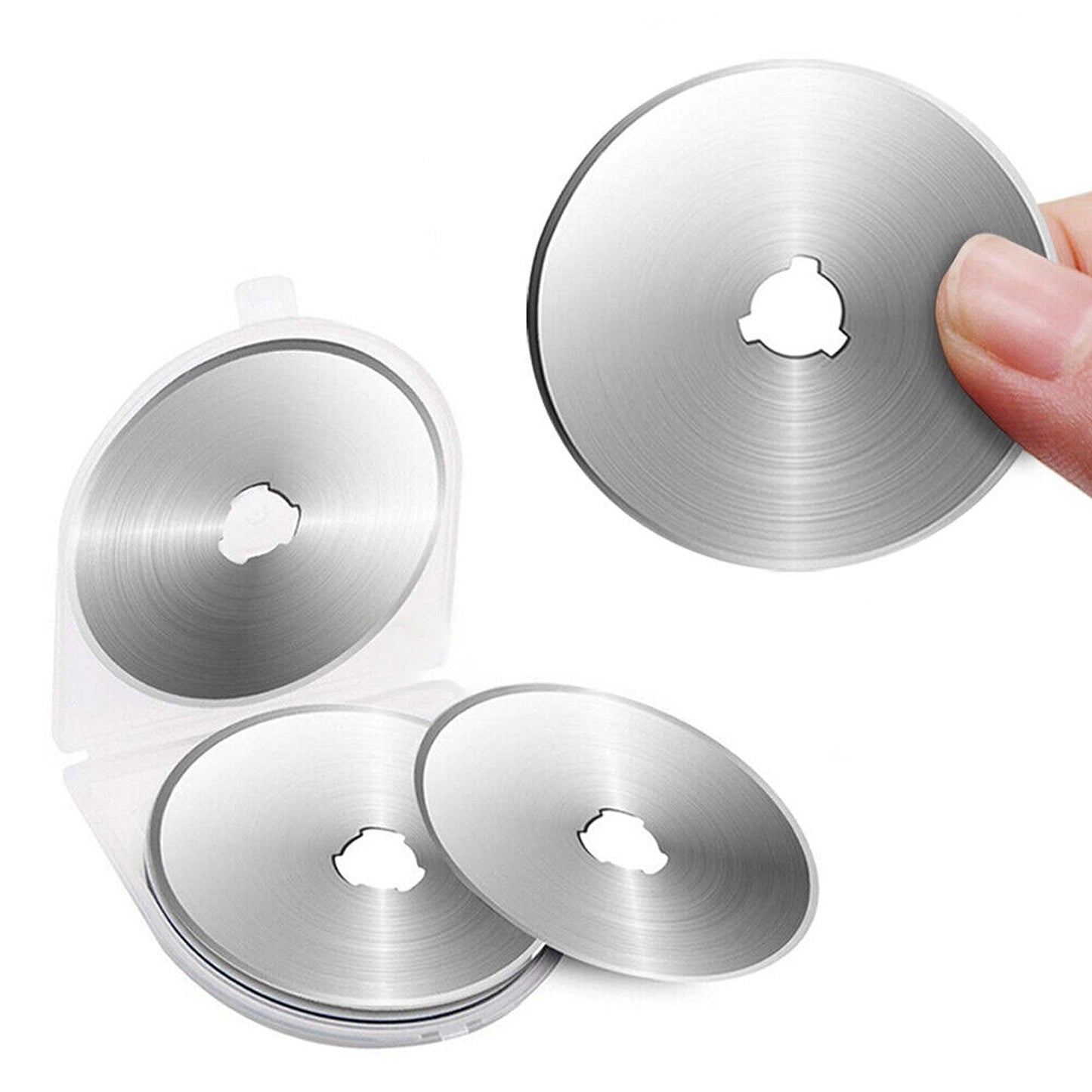 10pcs Rotary Cutter Blades for Sewing Quilting Tool Refill