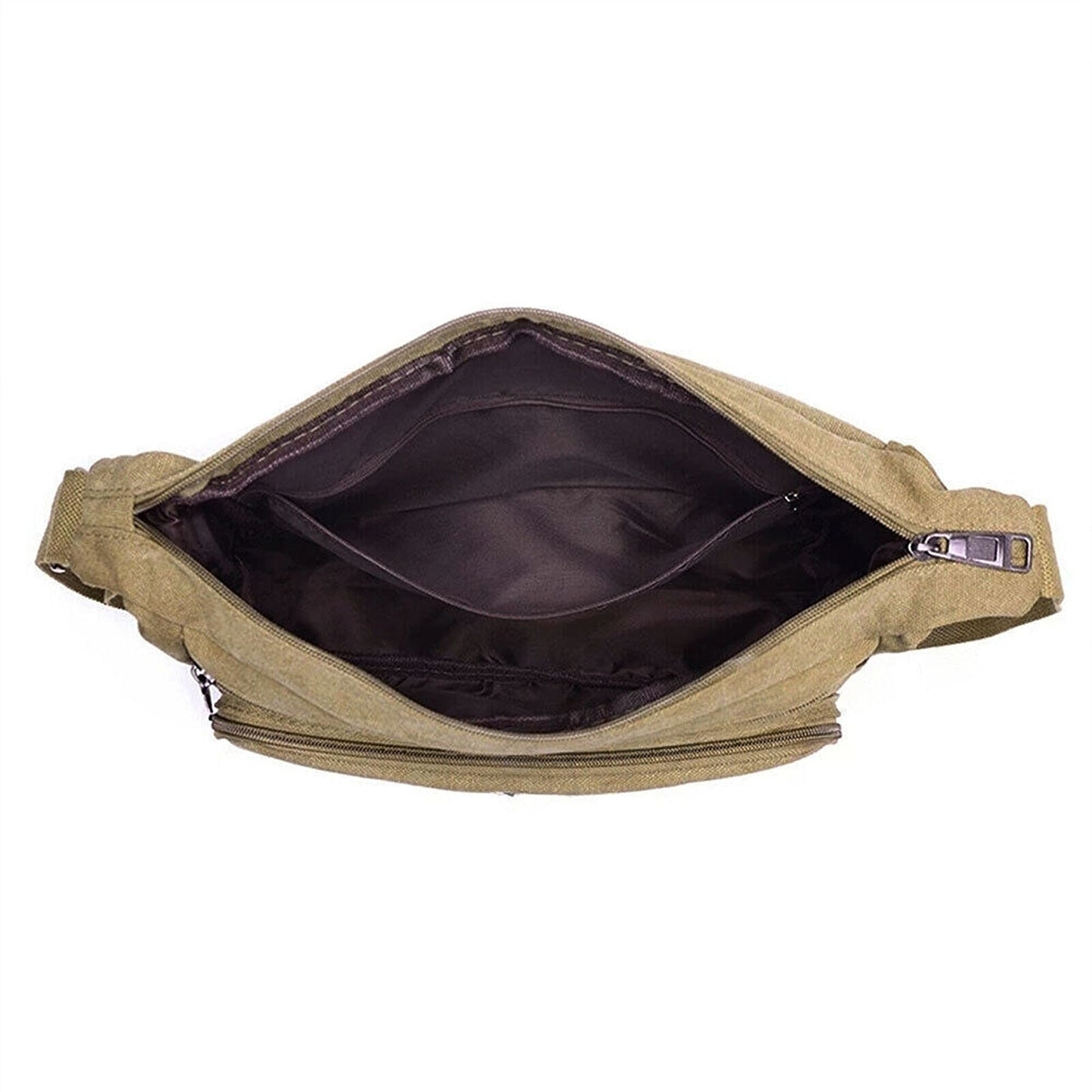 Vintage Canvas Crossbody Travel Messenger Bag Men Shoulder Satchel