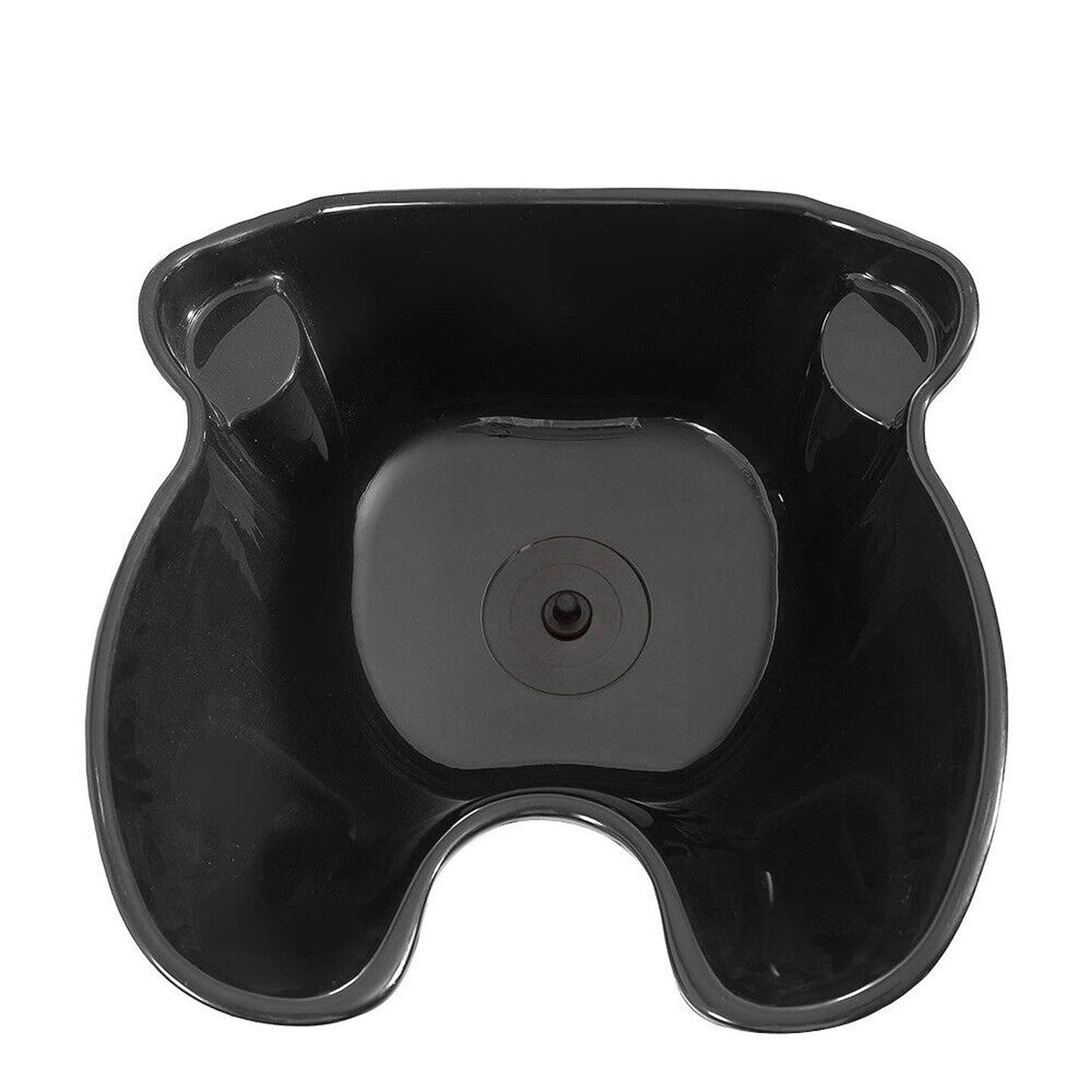 Height Adjustable Mobile Shampoo Basin for Salon and Home Use Deep Wash Sink