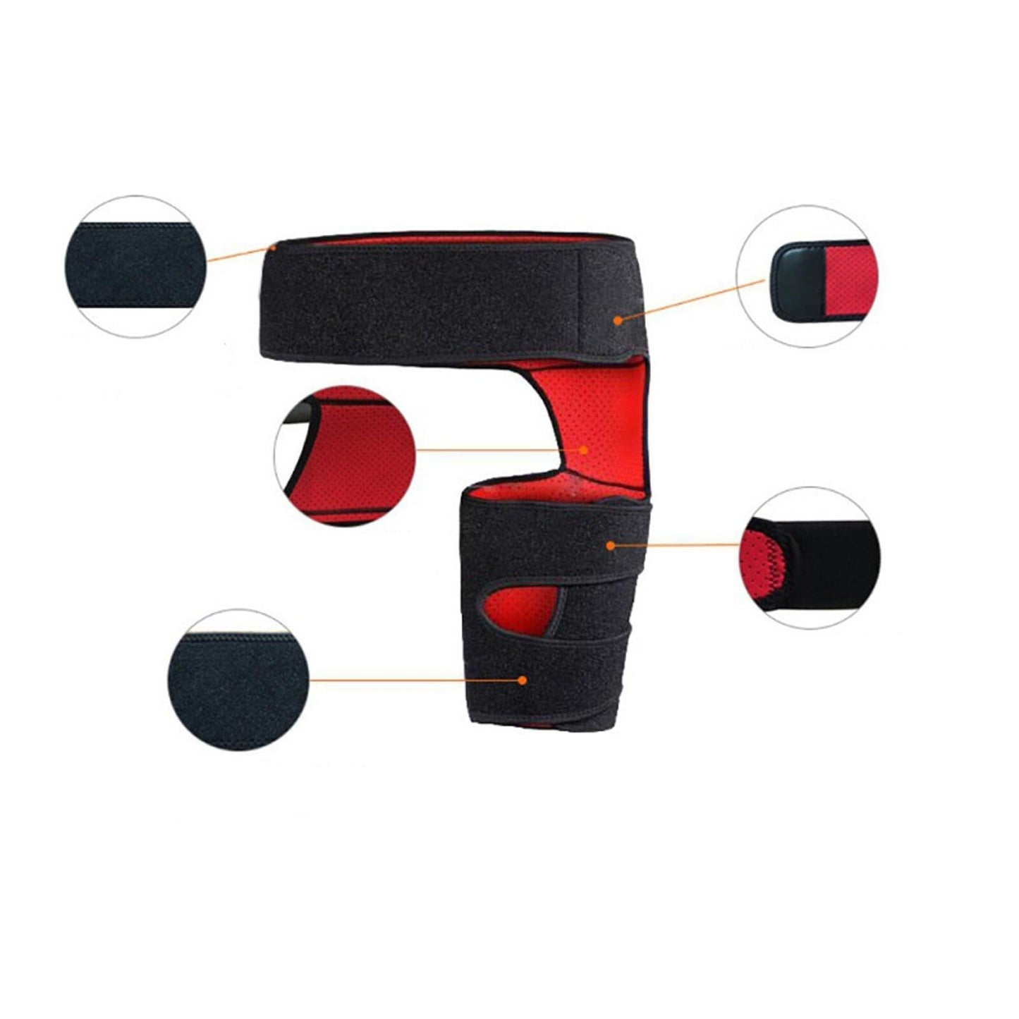 Compression Hip Brace for Sciatica and Thigh Support